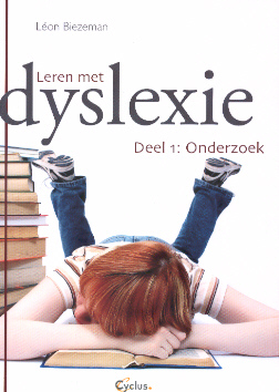 kaft leren met dyslexie
