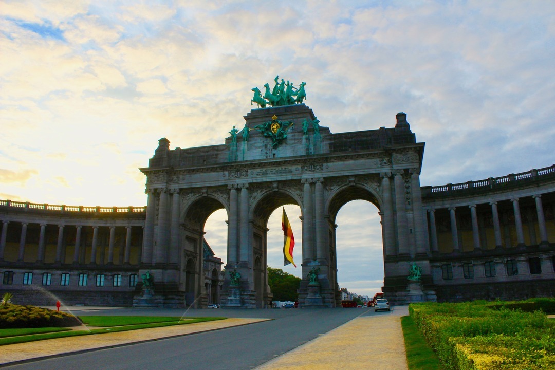 Triomfboog te Brussel