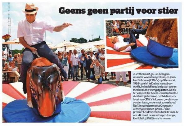 ​Rodeo, death ride... en een beetje politiek