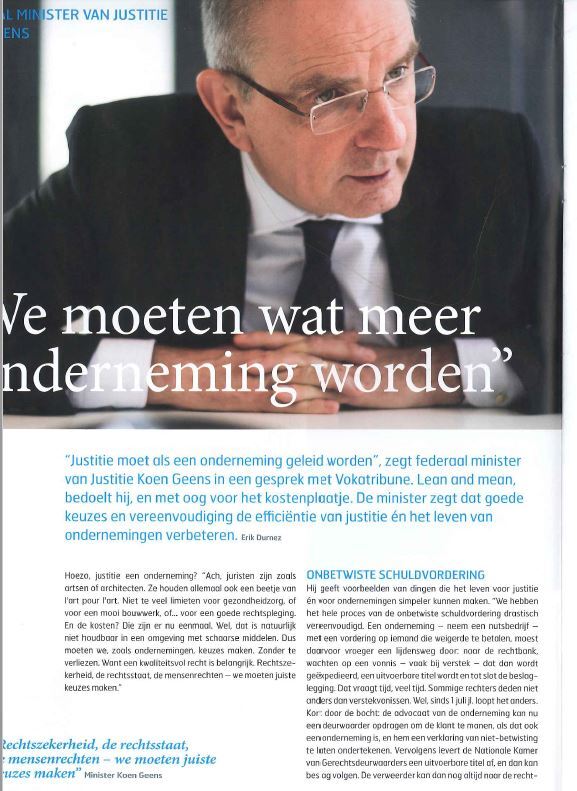 "We moeten wat meer onderneming worden"