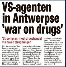 VS-agenten in Antwerpse 