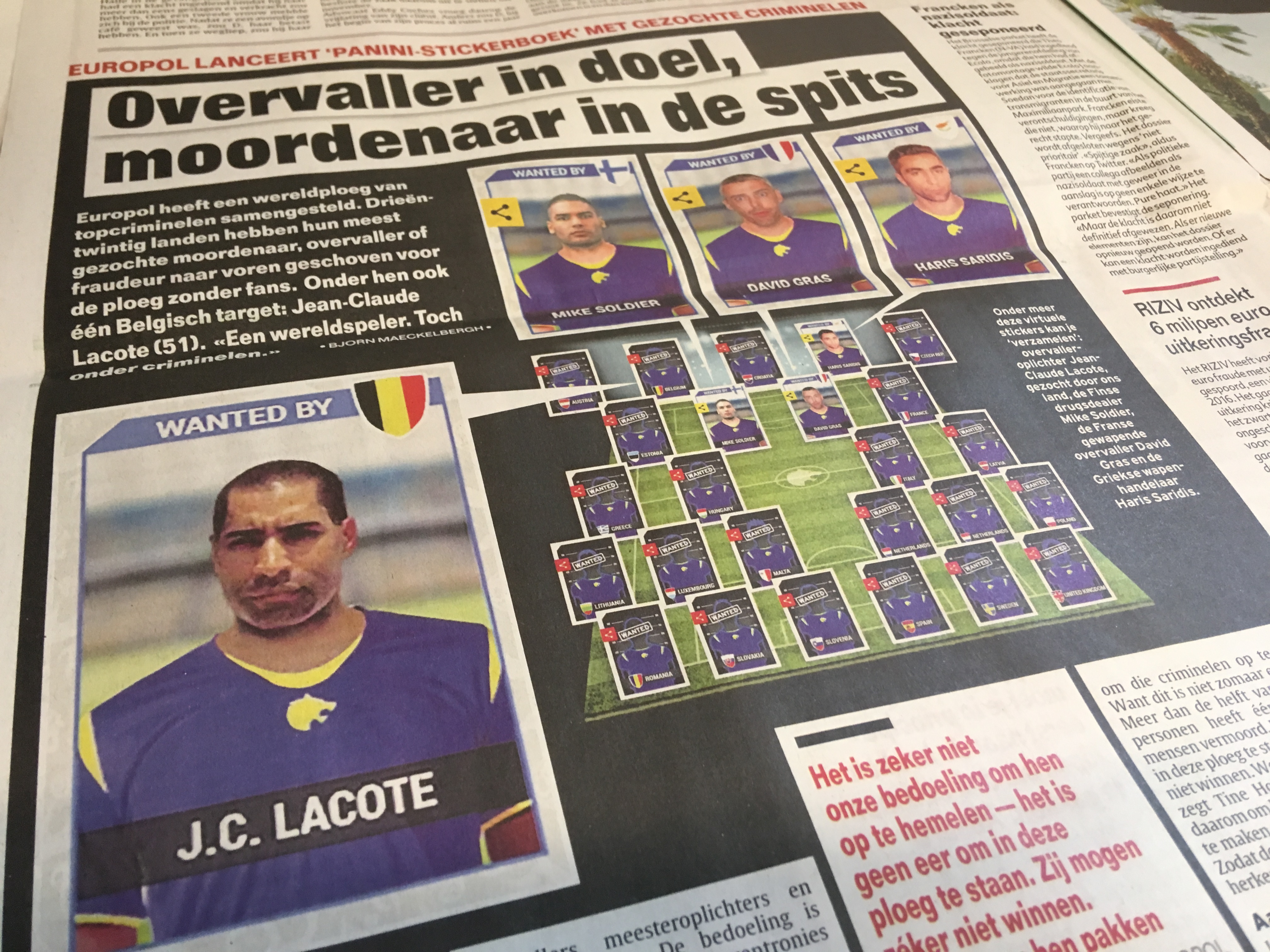 ​Overvaller in doel, moordenaar in de spits (Most Wanted Europol)