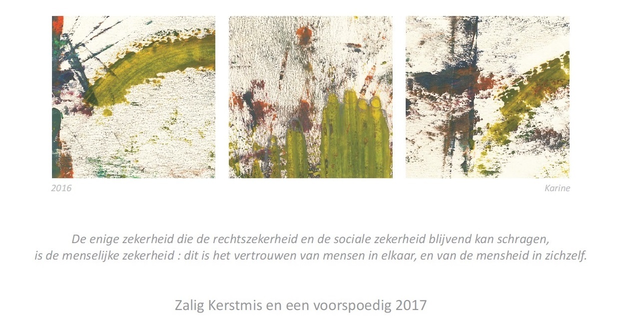 De week van Geens 12 - 24 december 