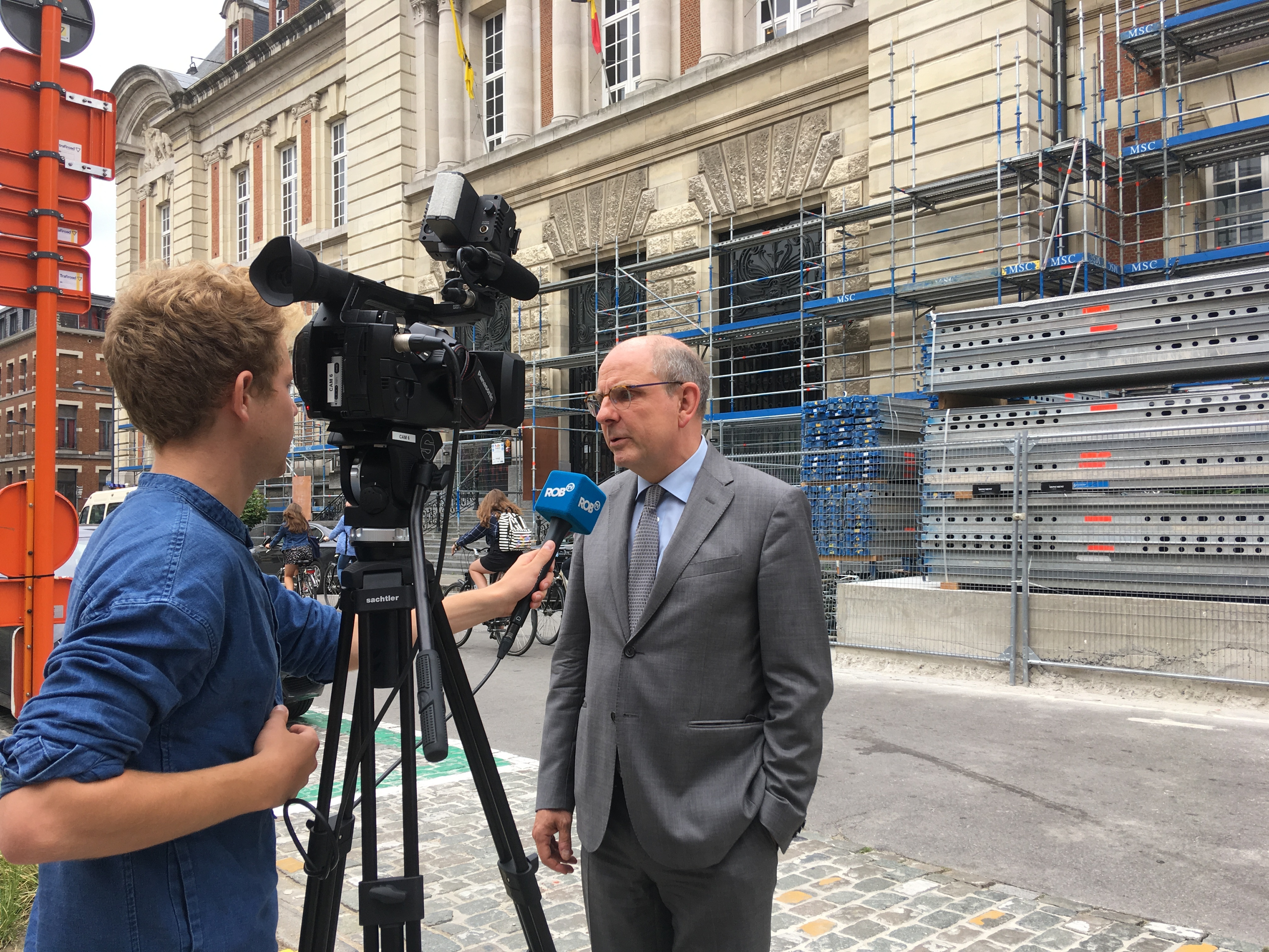 Renovatiewerken gerechtsgebouw Leuven