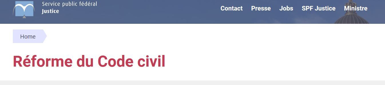 Réforme du Code civil: donnez votre opinion