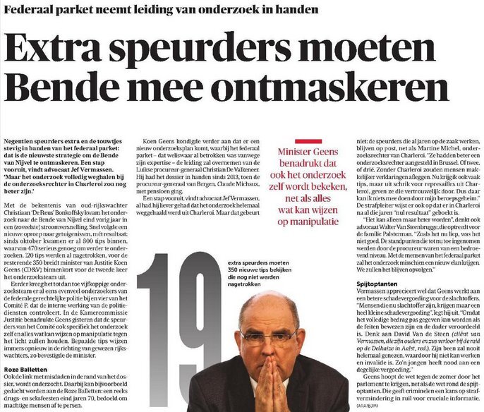 ​Extra speurders moeten Bende mee ontmaskeren