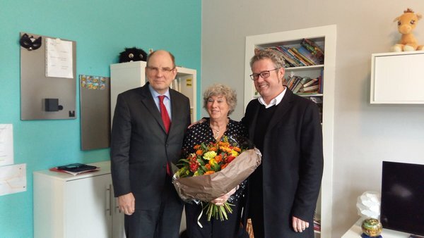 Minister Koen Geens zet Vlaams-Brabantse voogden in de bloemen tijdens week van de vrijwilliger