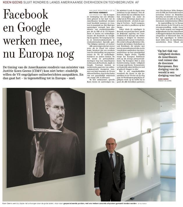 ​Facebook en Google werken mee, nu Europa nog 