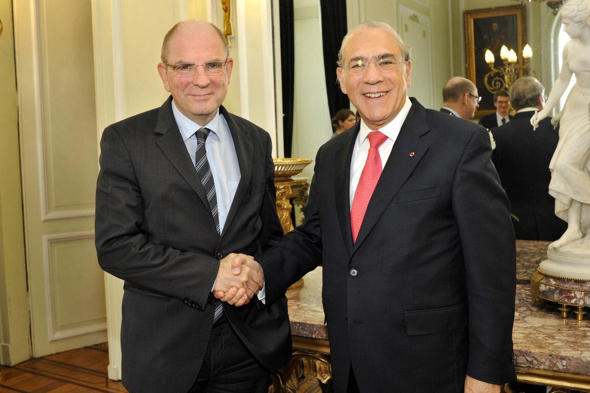 Ontmoeting met Angel Gurria