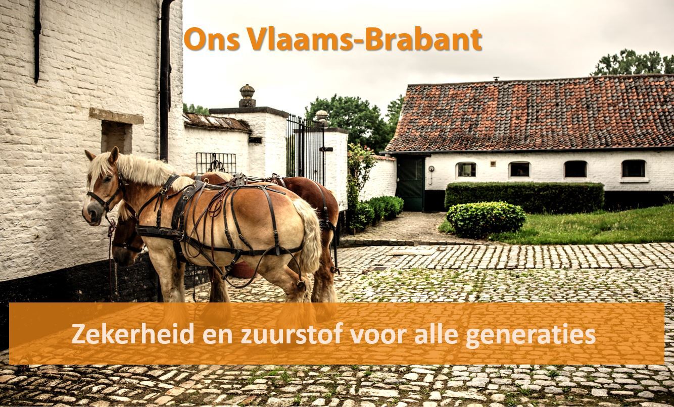 “CD&V gaat voor een Vlaams-Brabant met zekerheid en zuurstof voor generaties.”