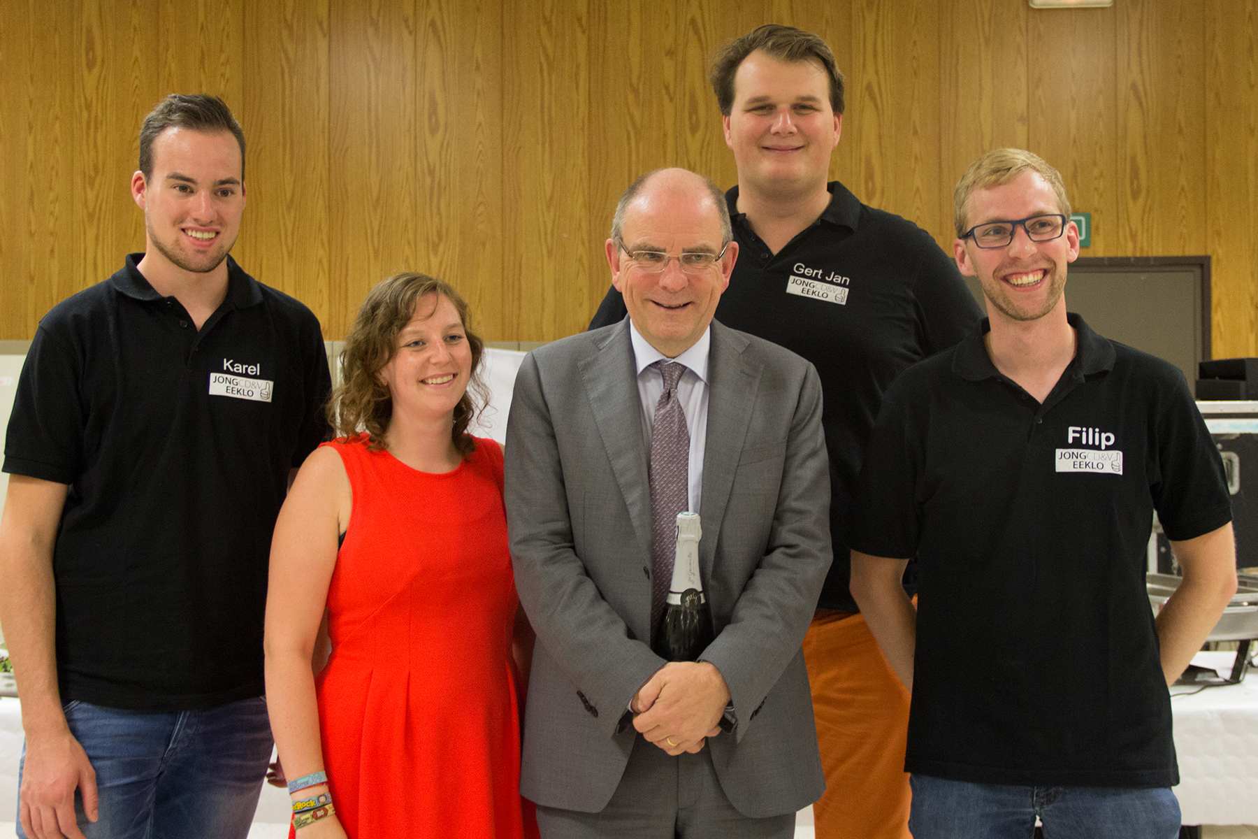 Minister Geens op barbecue van CD&V-jongeren