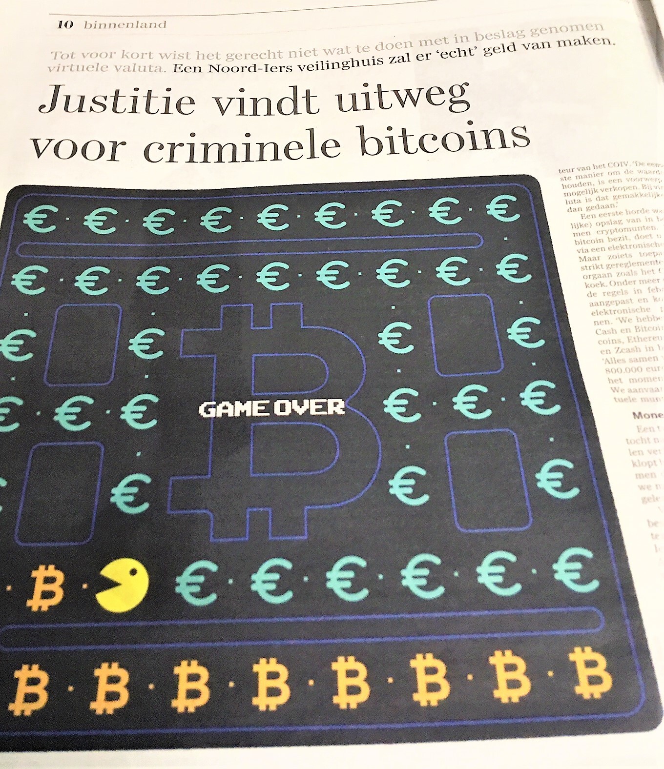 Justitie vindt uitweg voor criminele bitcoins