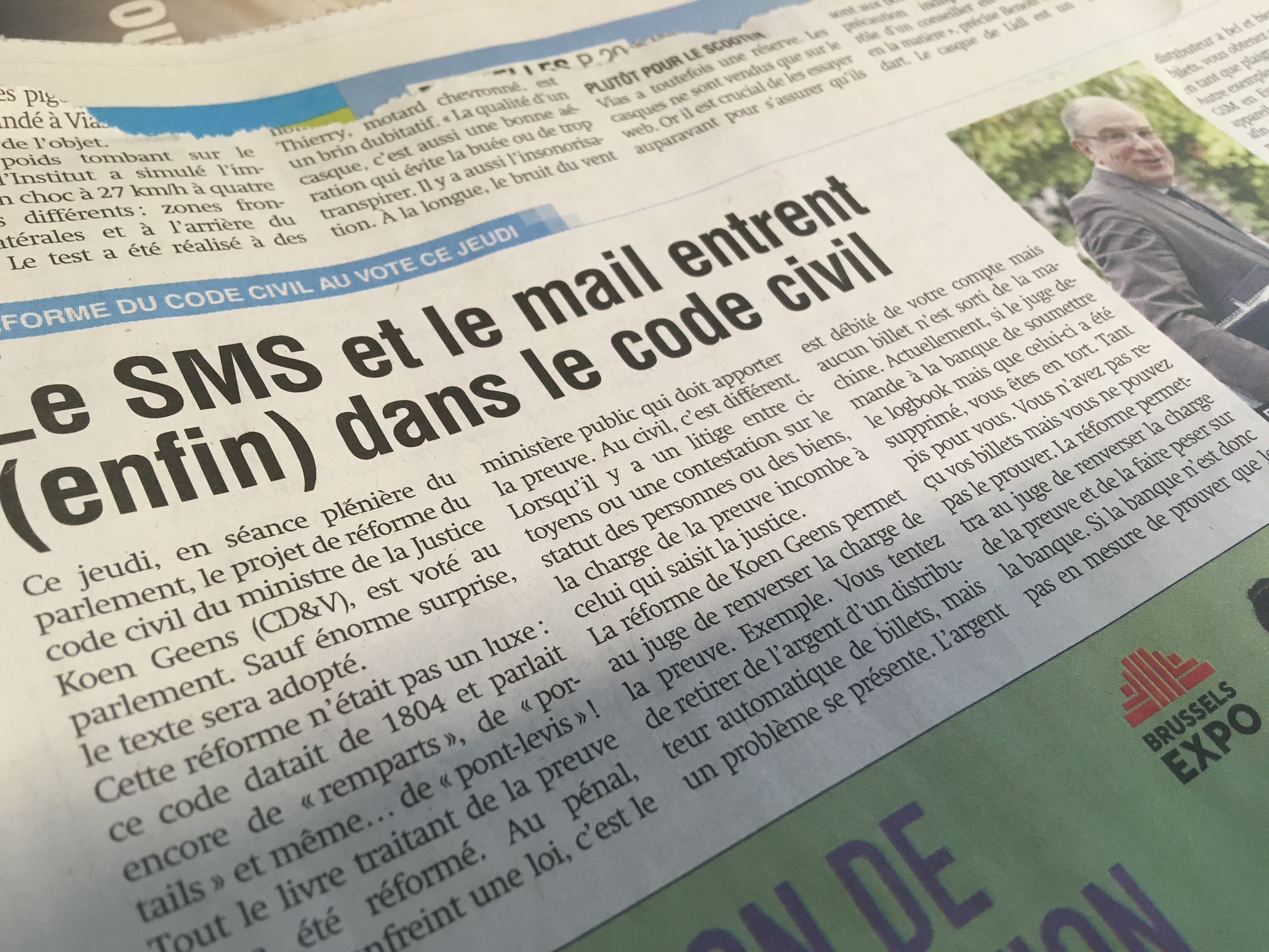 Le SMS et le mail entrent (enfin) dans le code civil