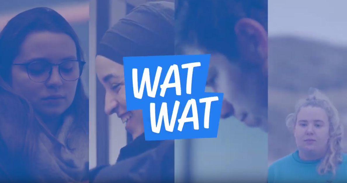 eindbeeld wat wat tegen pesten