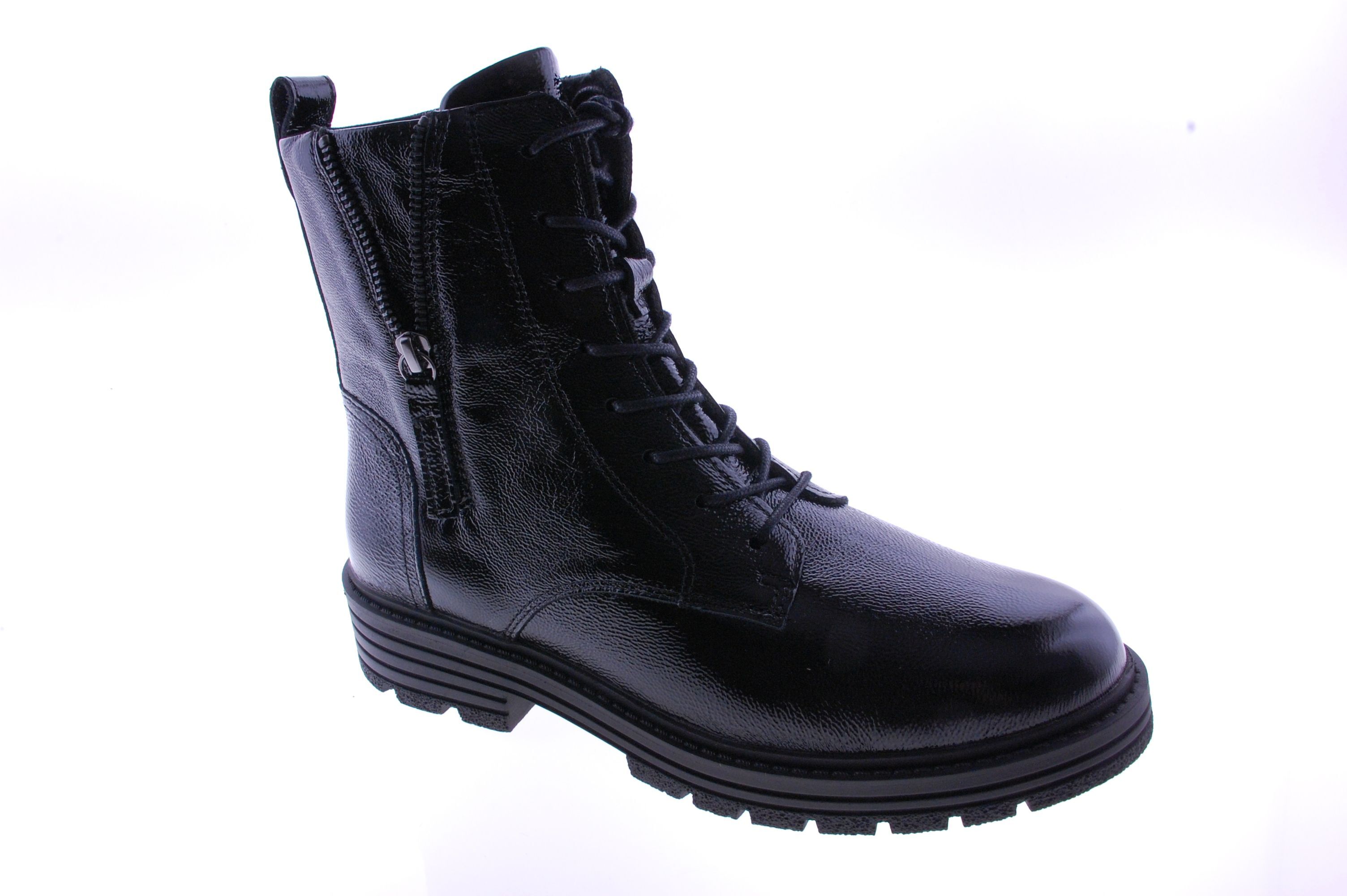Solidus - Enkellaars - Suede - Zwart