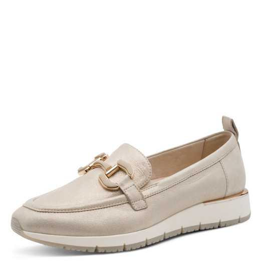Tamaris - Mocassin / Slip On - Hightech Pu - Goud