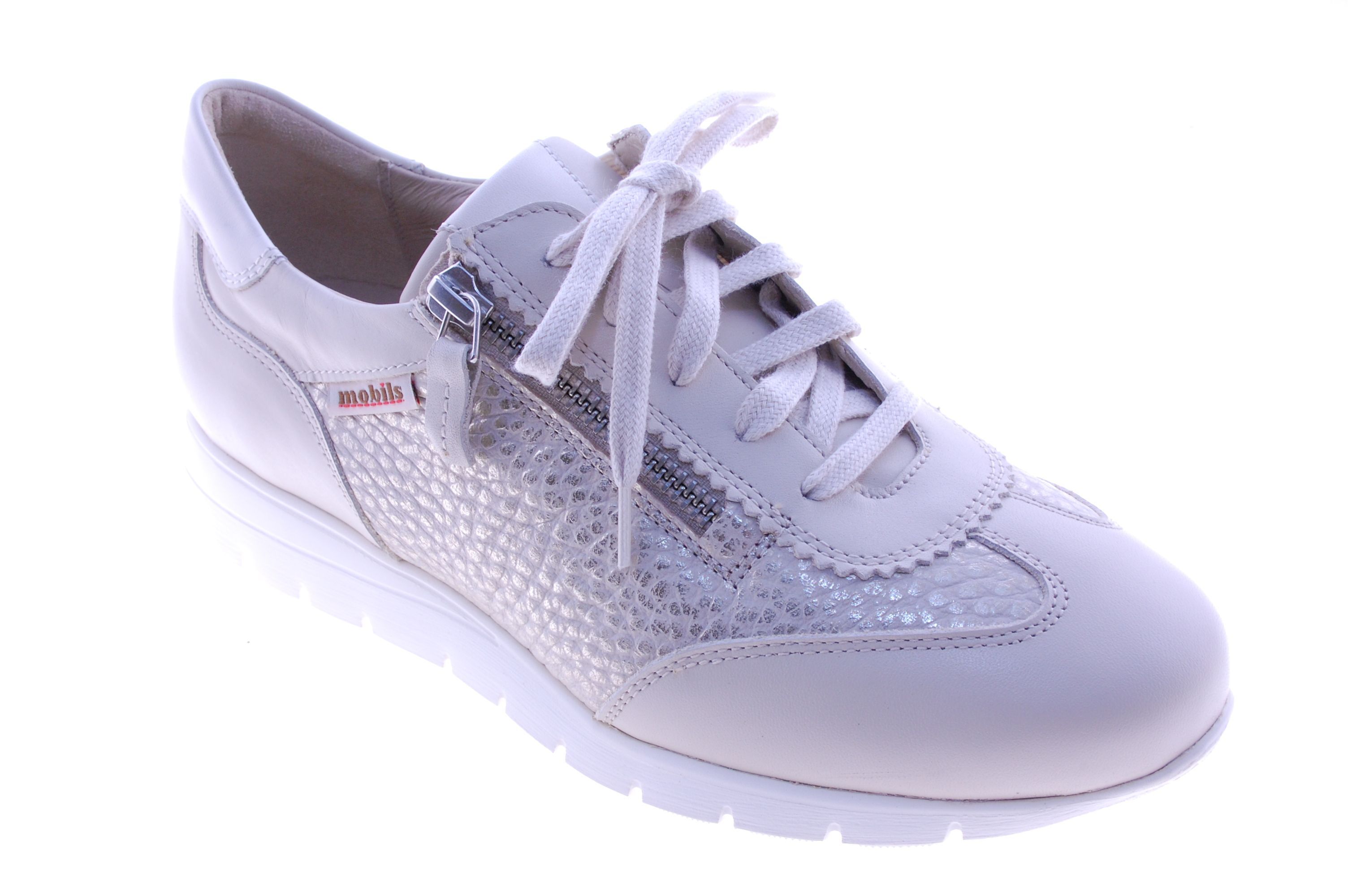 Mephisto - Sneaker - Leder - Beige