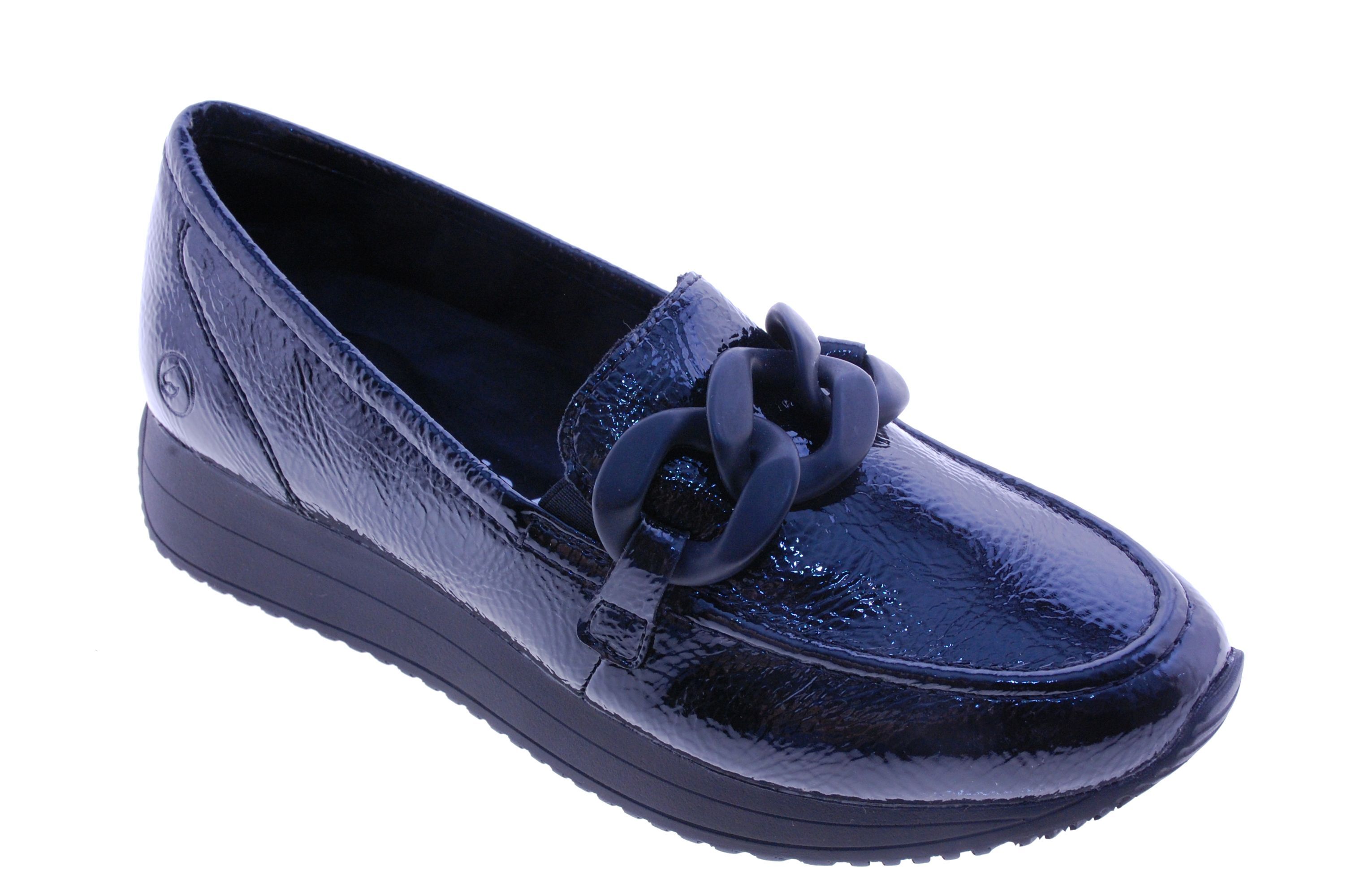 Remonte - Mocassin / Slip On - Lak - Zwart