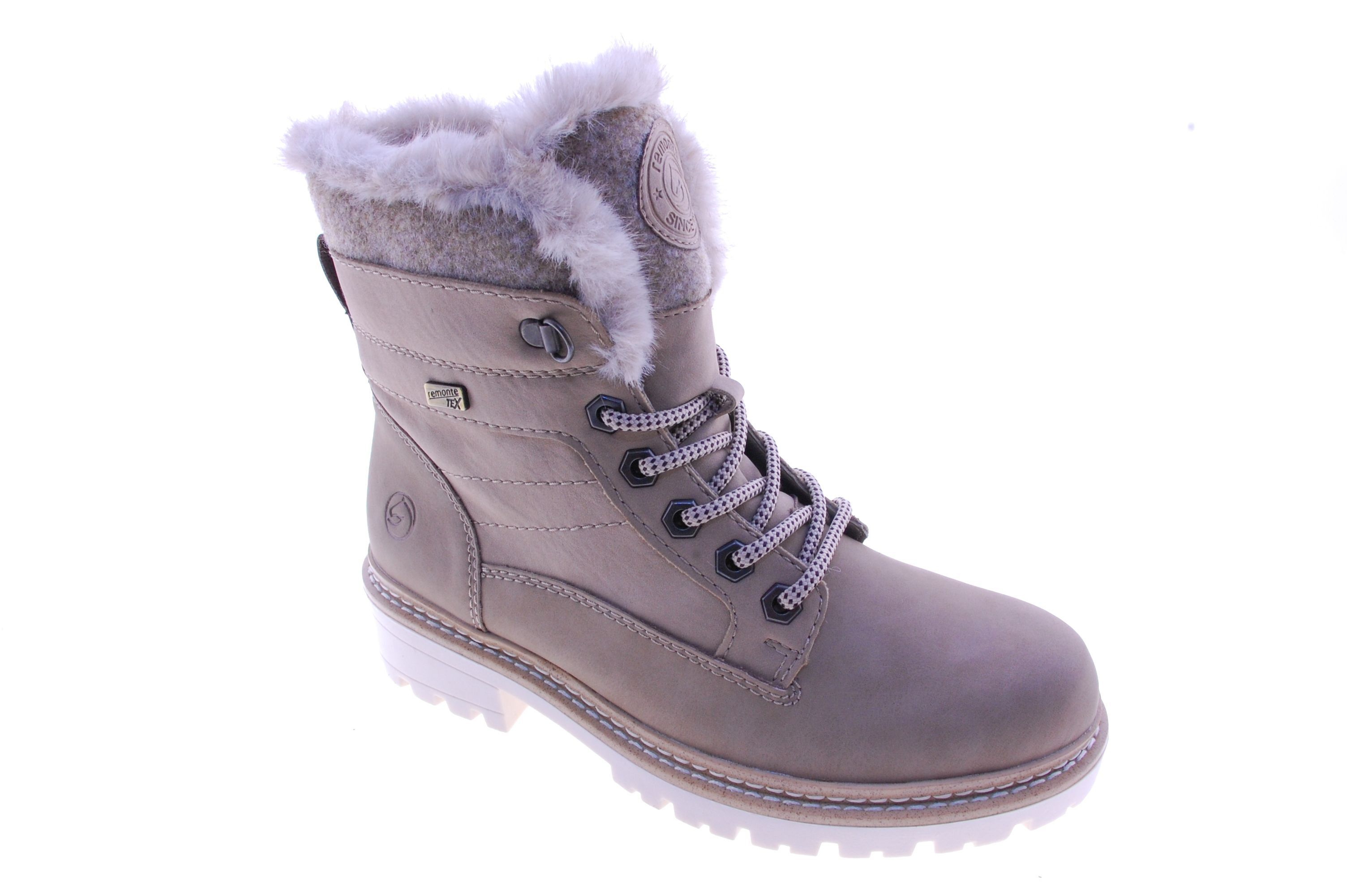 Remonte - Enkellaars - Nubuck - Taupe