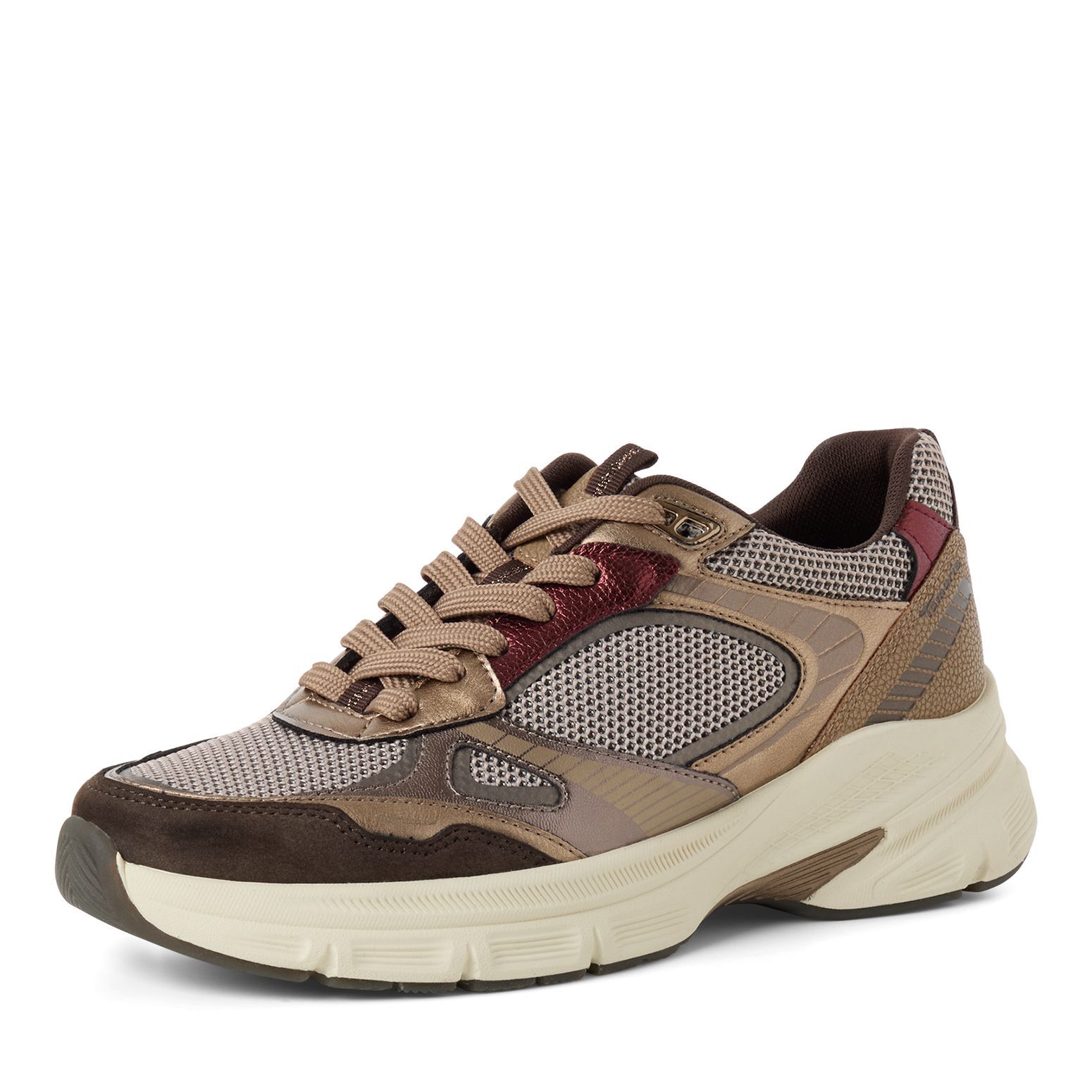 Tamaris - Sneaker - Hightech Pu - Brons