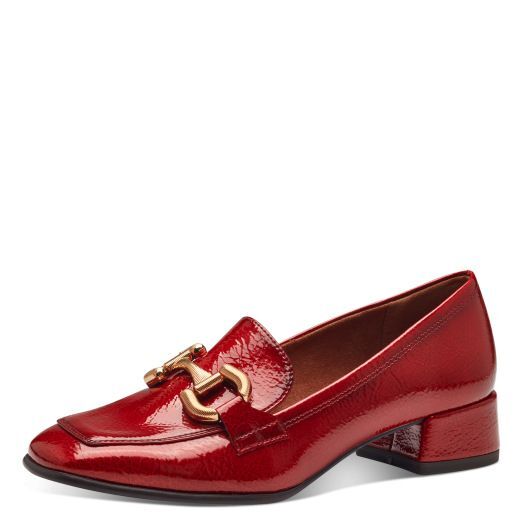 Tamaris - Mocassin / Slip On - Lak - Rood