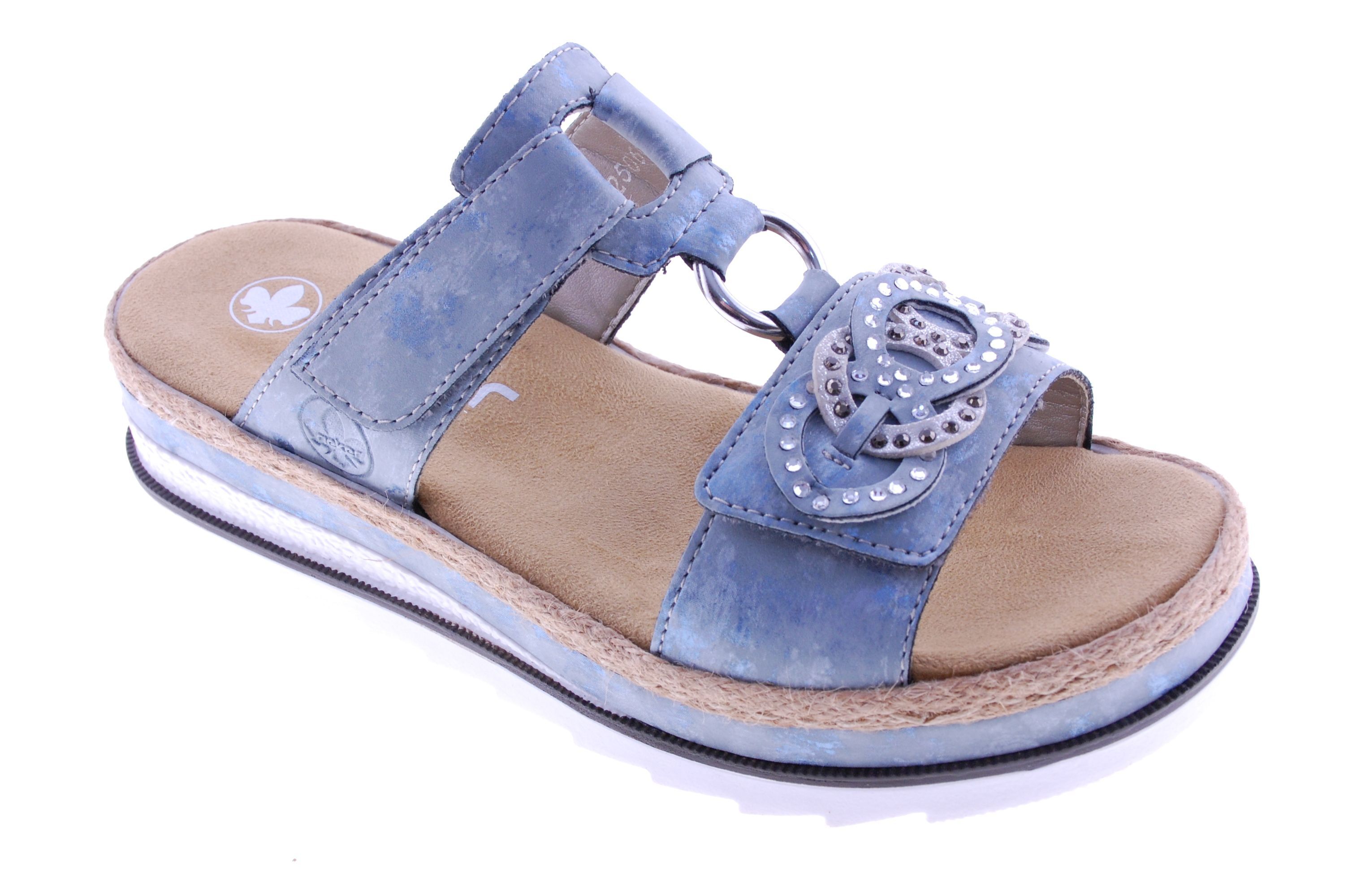 Rieker - Muil - Hightech Pu - Lichtblauw