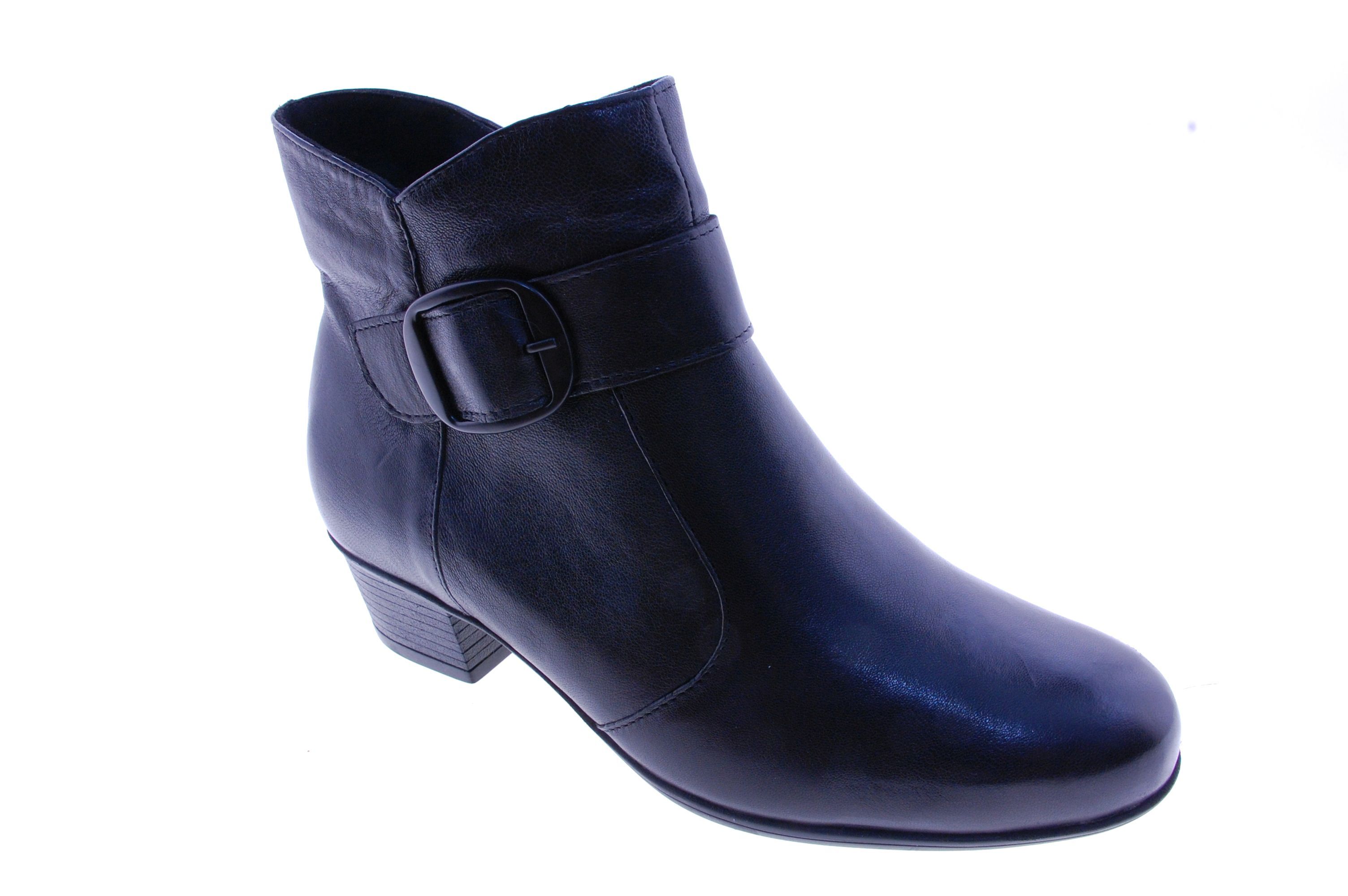 Solidus - Enkellaars - Leder - Zwart