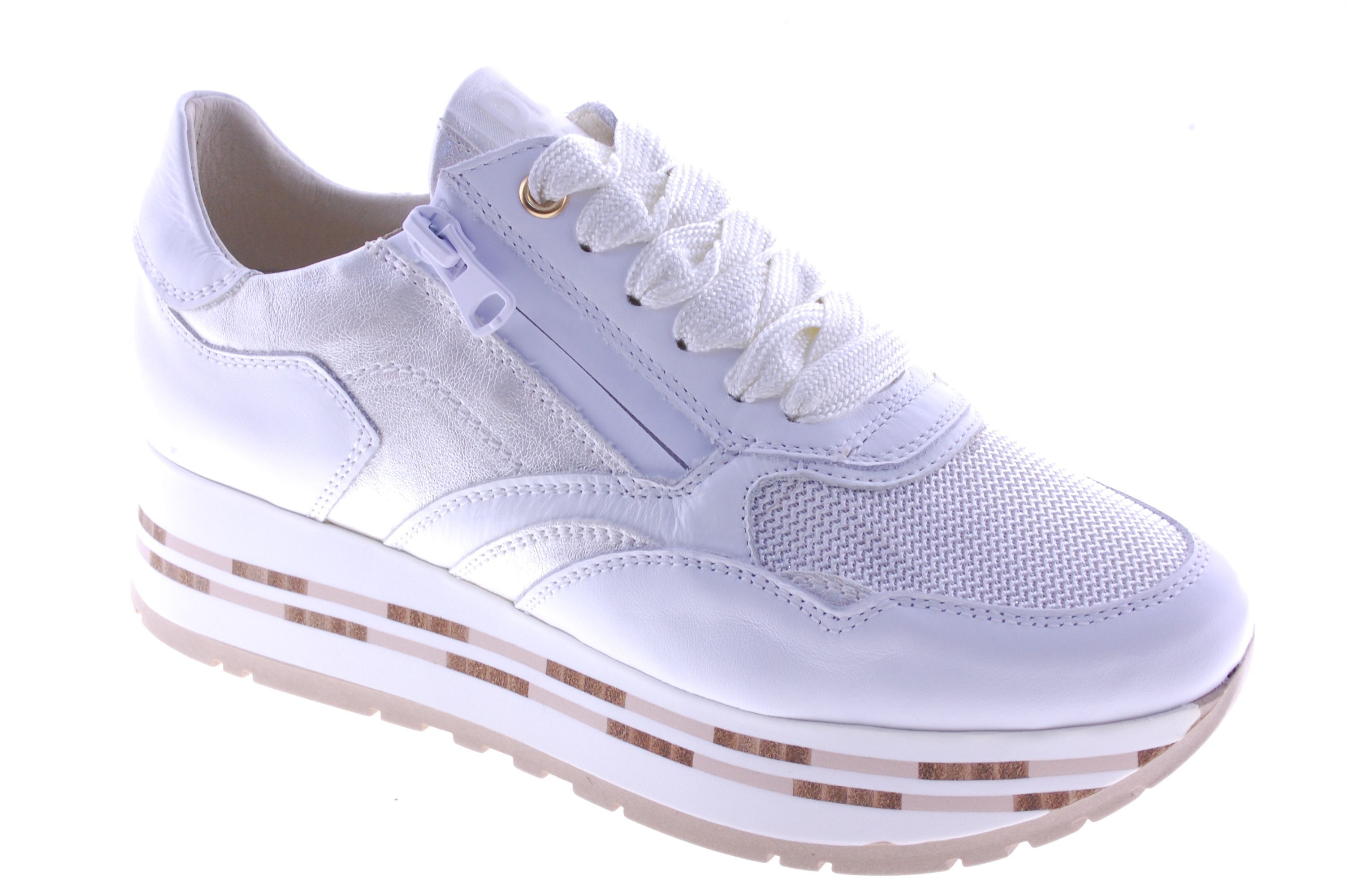 Dl Sport - Sneaker - Leder - Wit