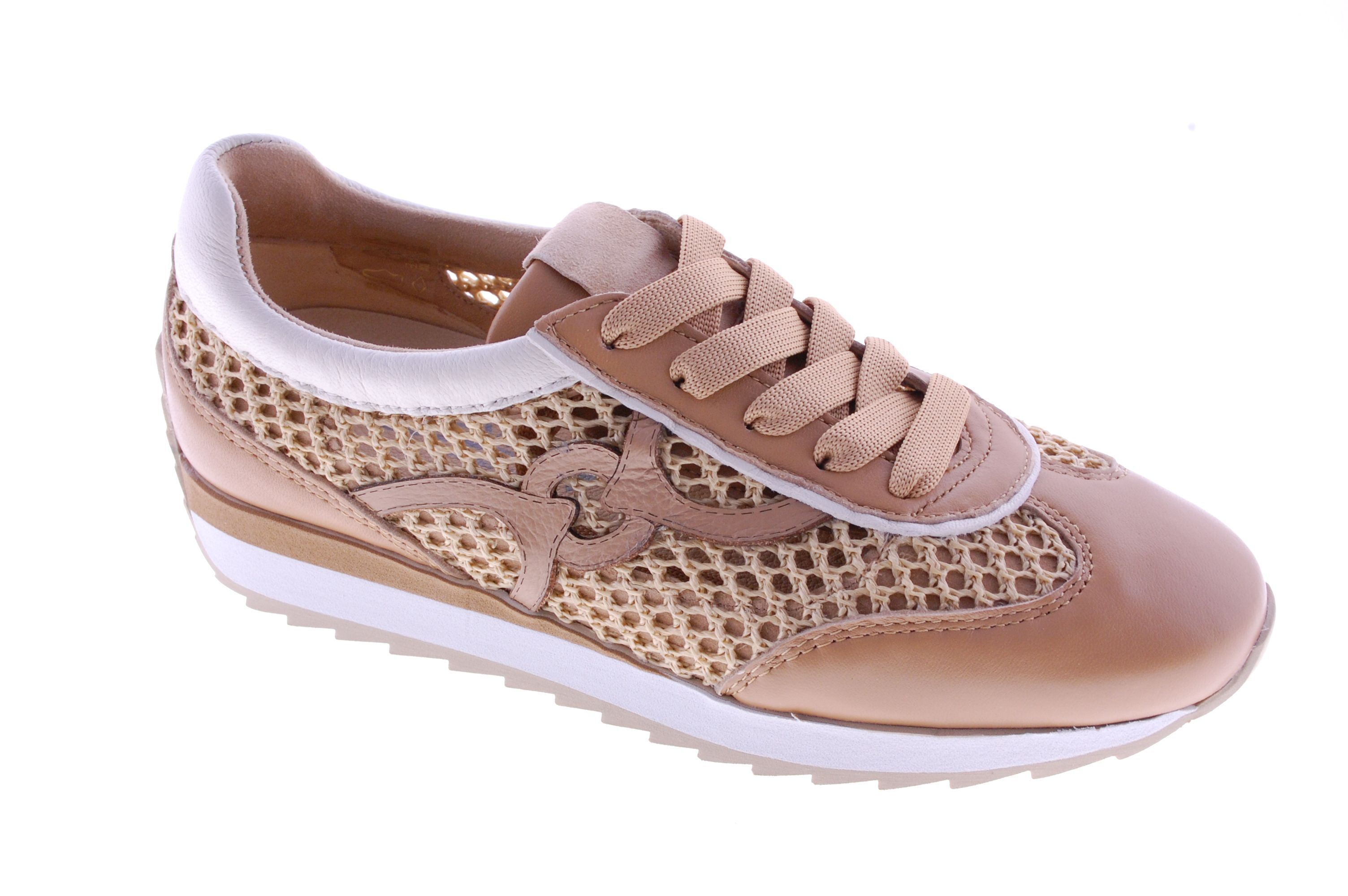 Softwaves - Sneaker - Raffia - Camel