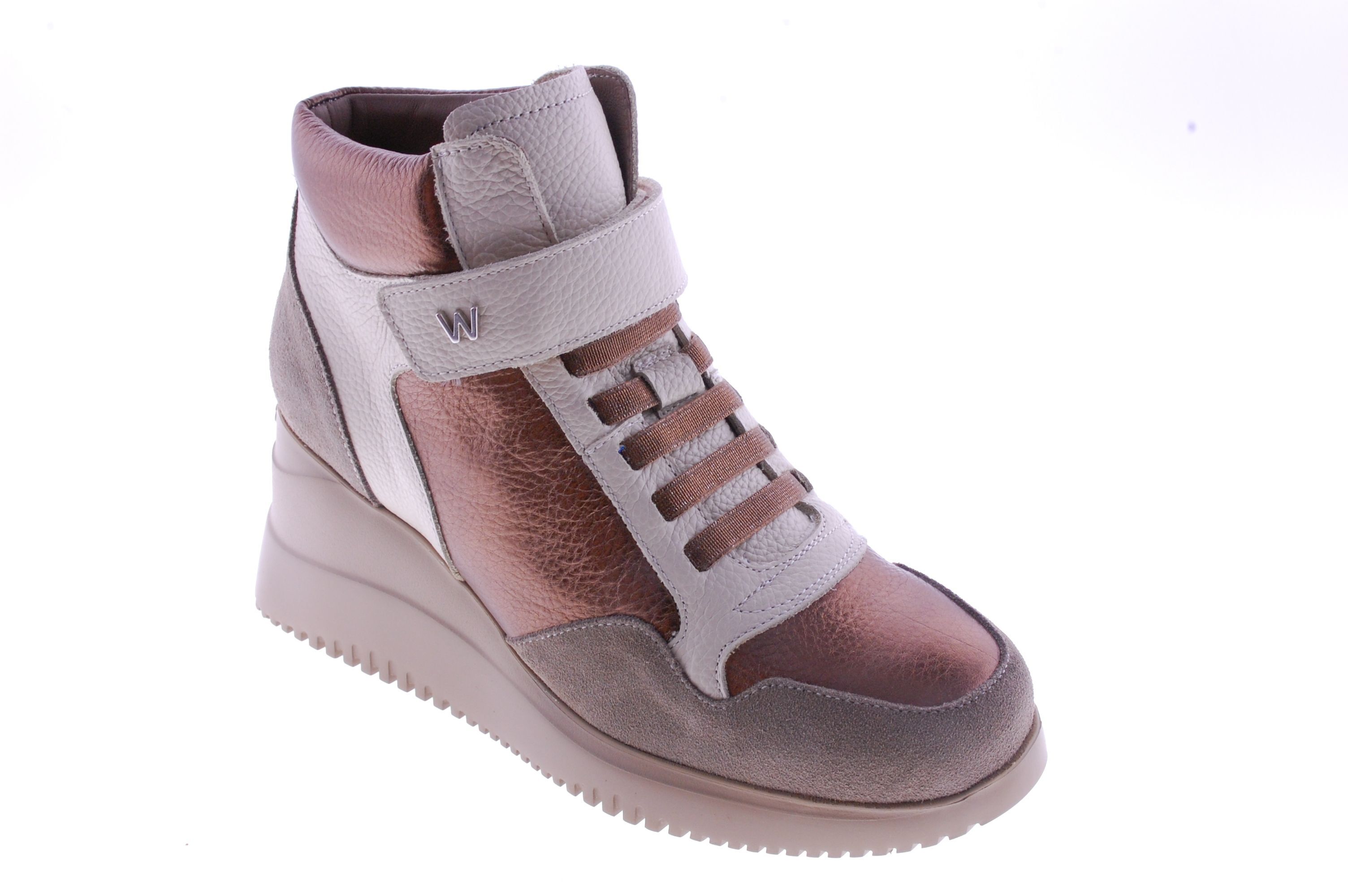 Wonders - Sneaker - Leder - Taupe