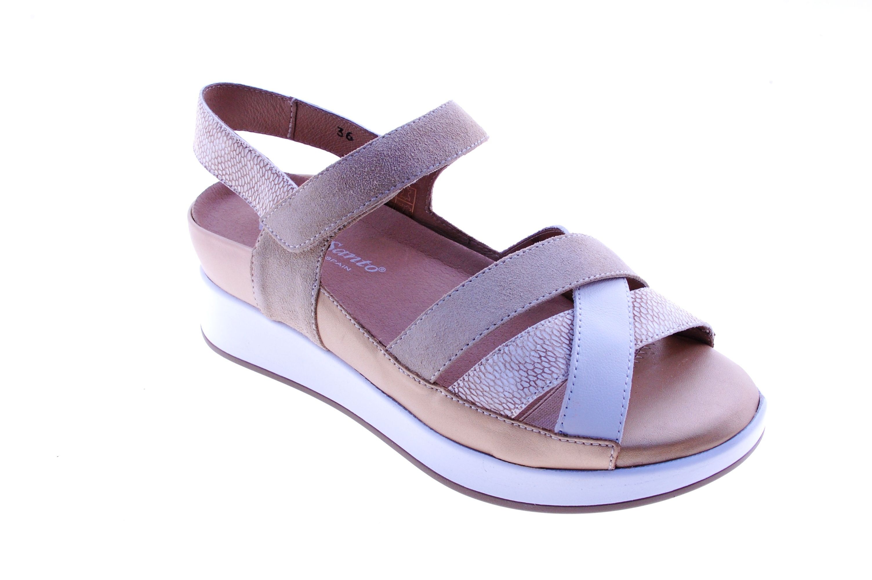 Piesanto - Sandaal - Leder - Beige