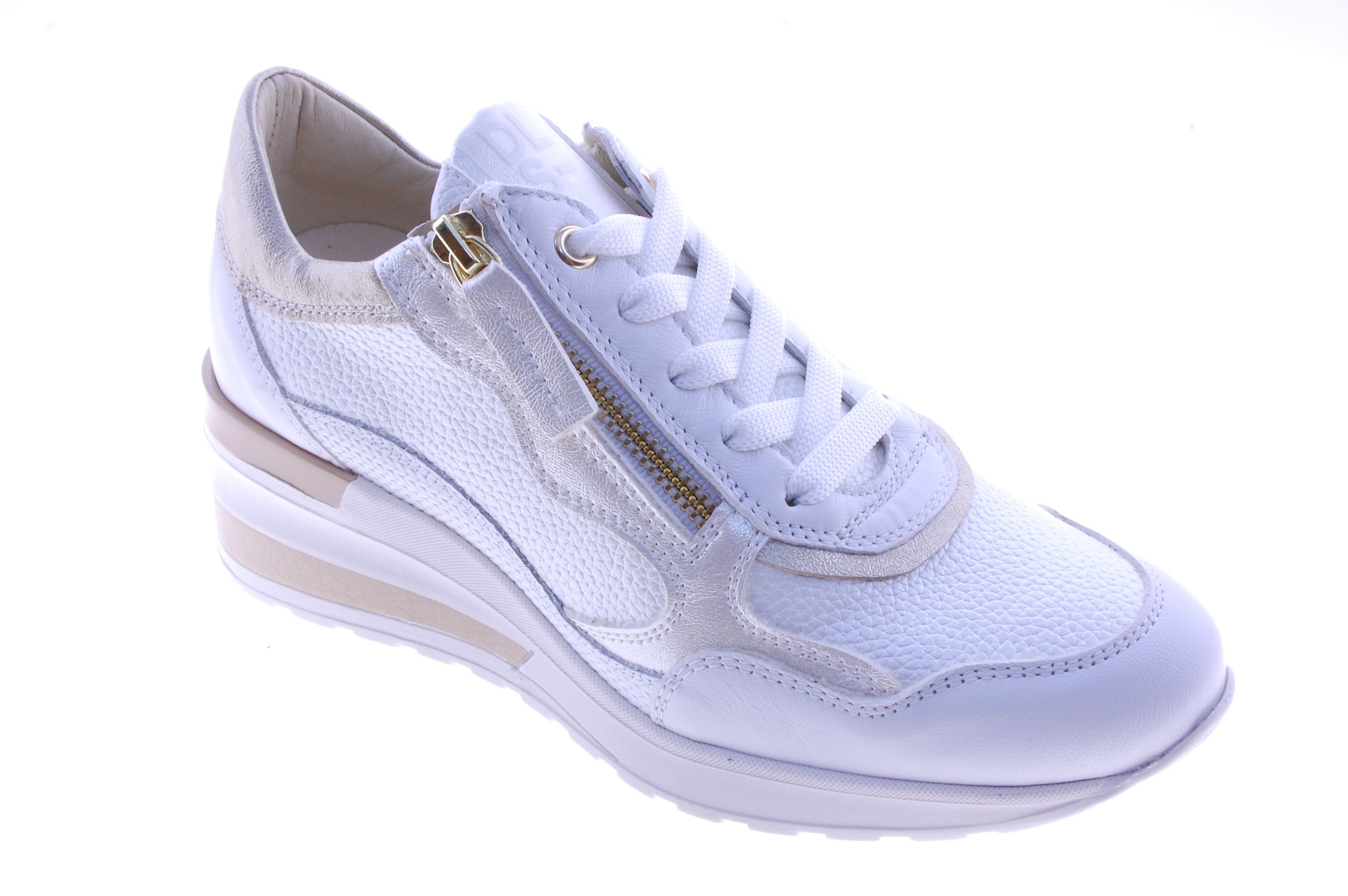 Dl Sport - Sneaker - Leder - Wit