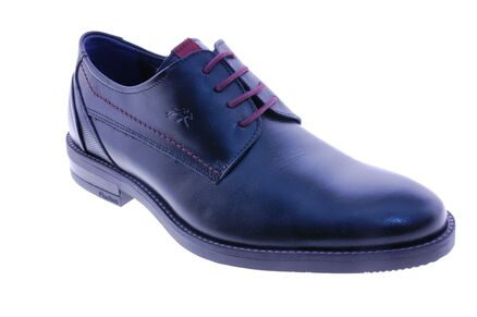 Fluchos Zwart Leder Schoen voor heren