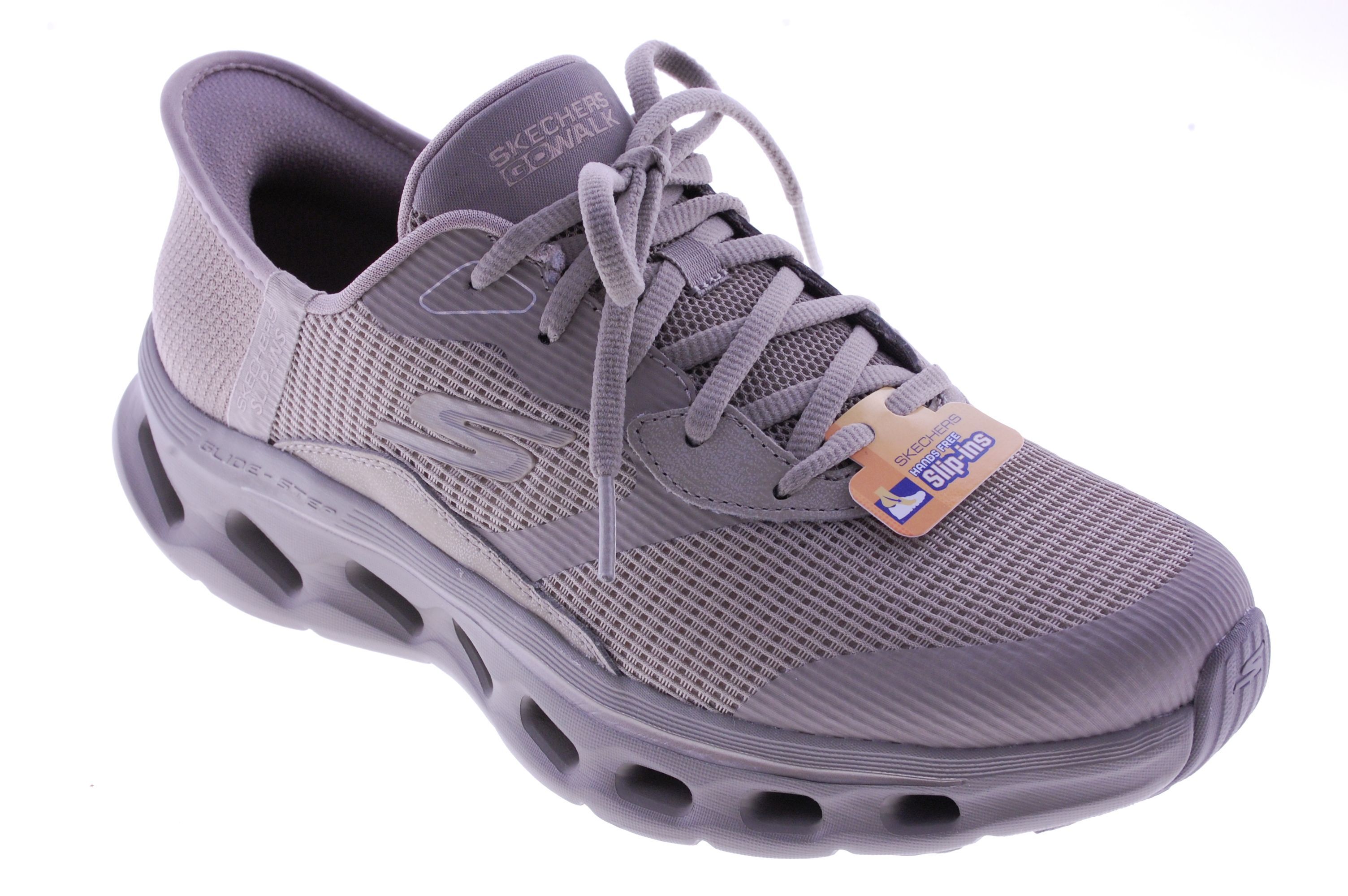 Skechers - Sneaker - Stof - Taupe