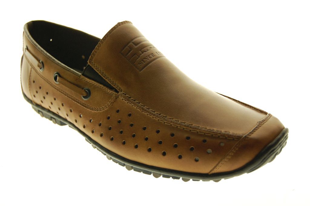 Rieker - Slip On - Leder - Cognac
