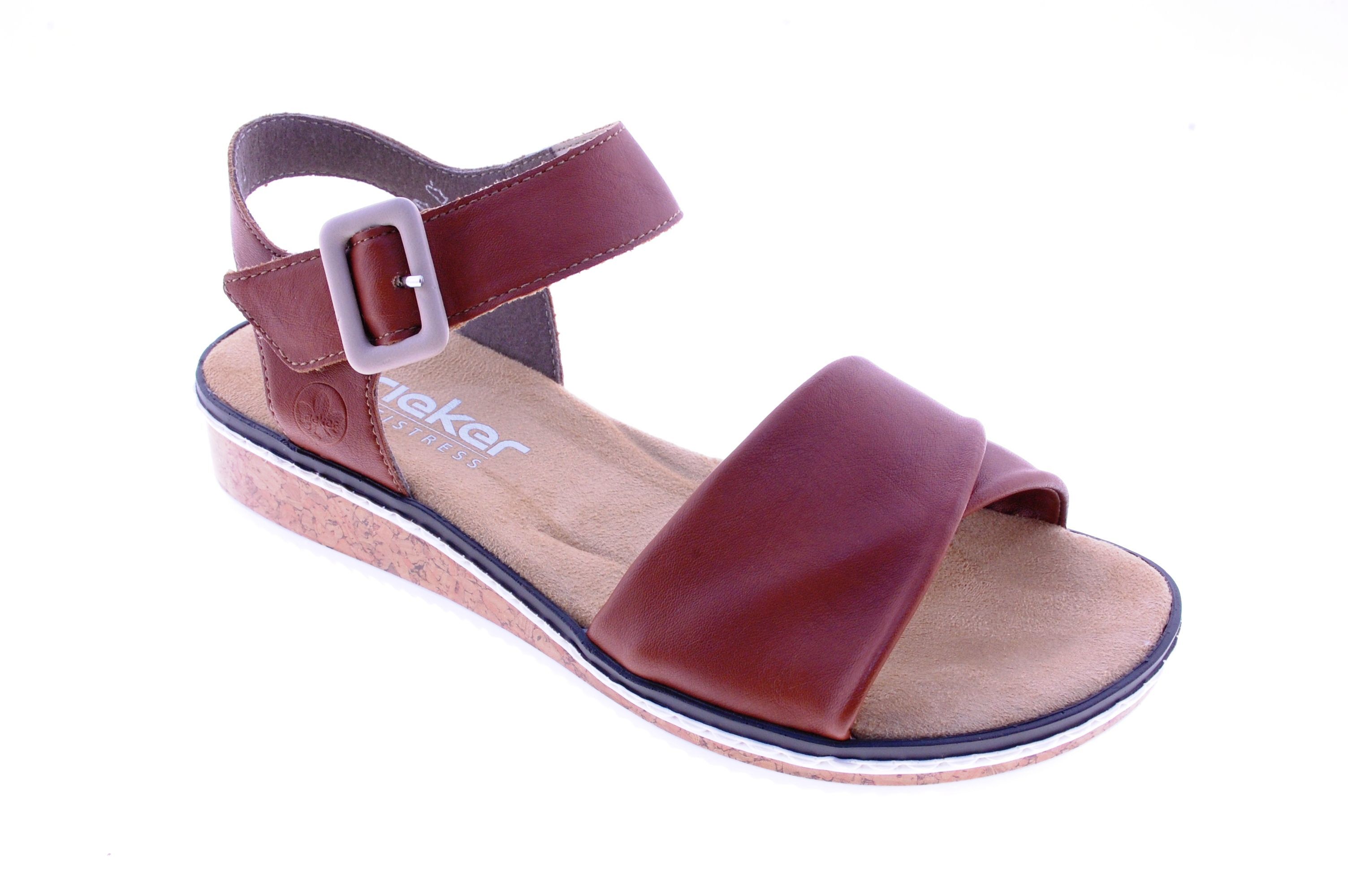 Rieker - Sandaal - Hightech Pu - Cognac