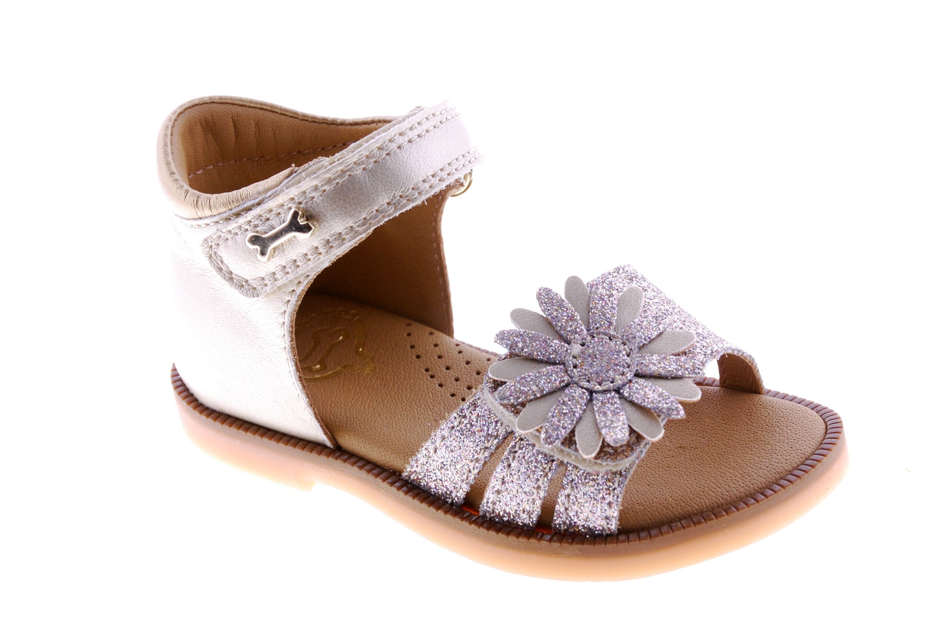 Stones And Bones - Sandaal - Metalic - Goud