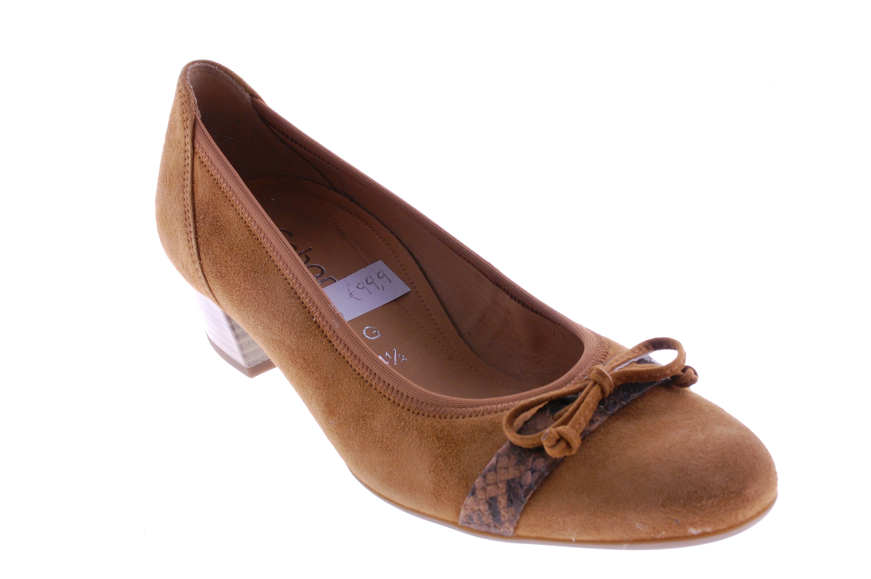 Gabor - Pump - Nubuck - Cognac