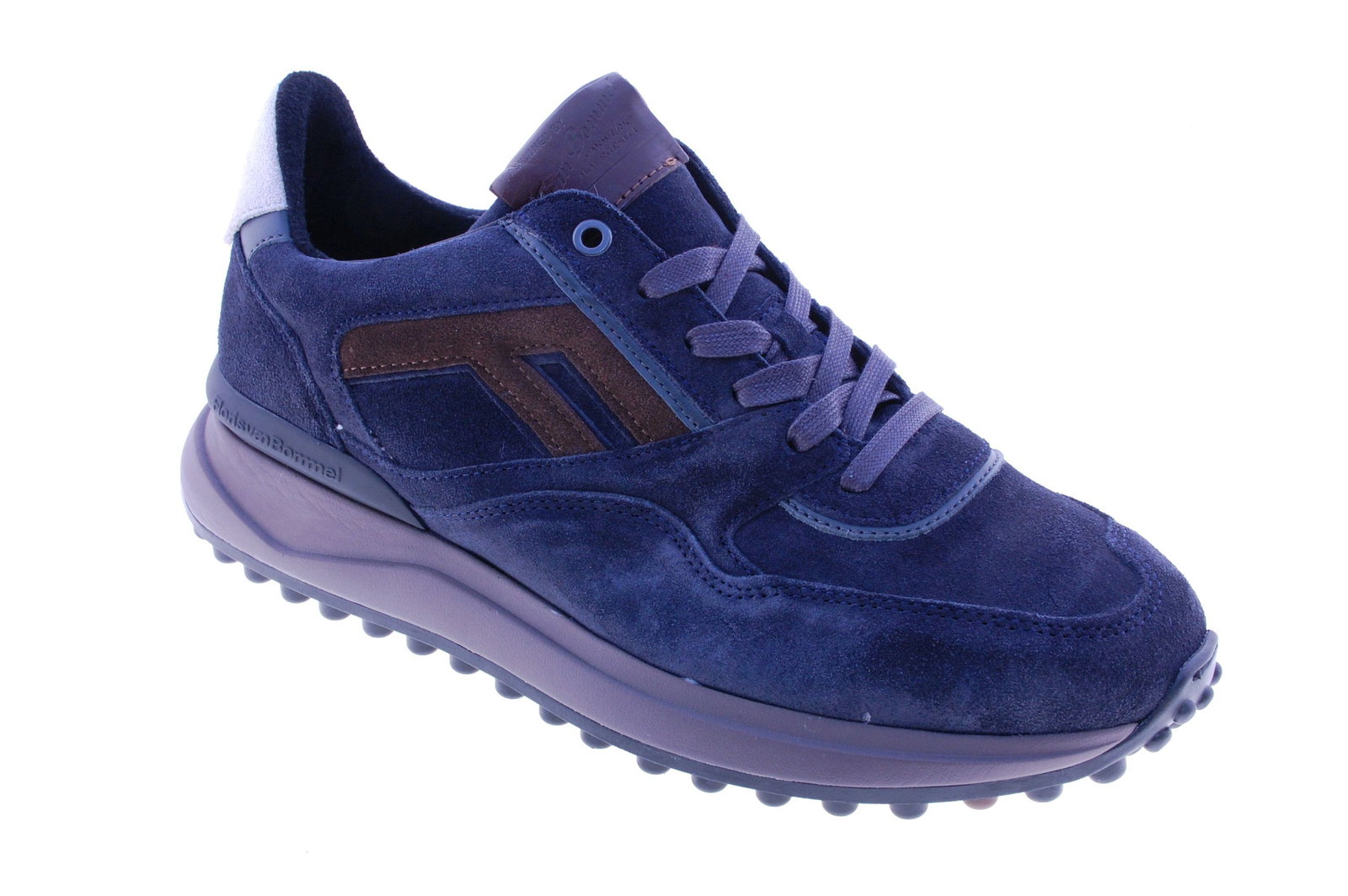 Floris Van Bommel - Sneaker - Nubuck - Blauw
