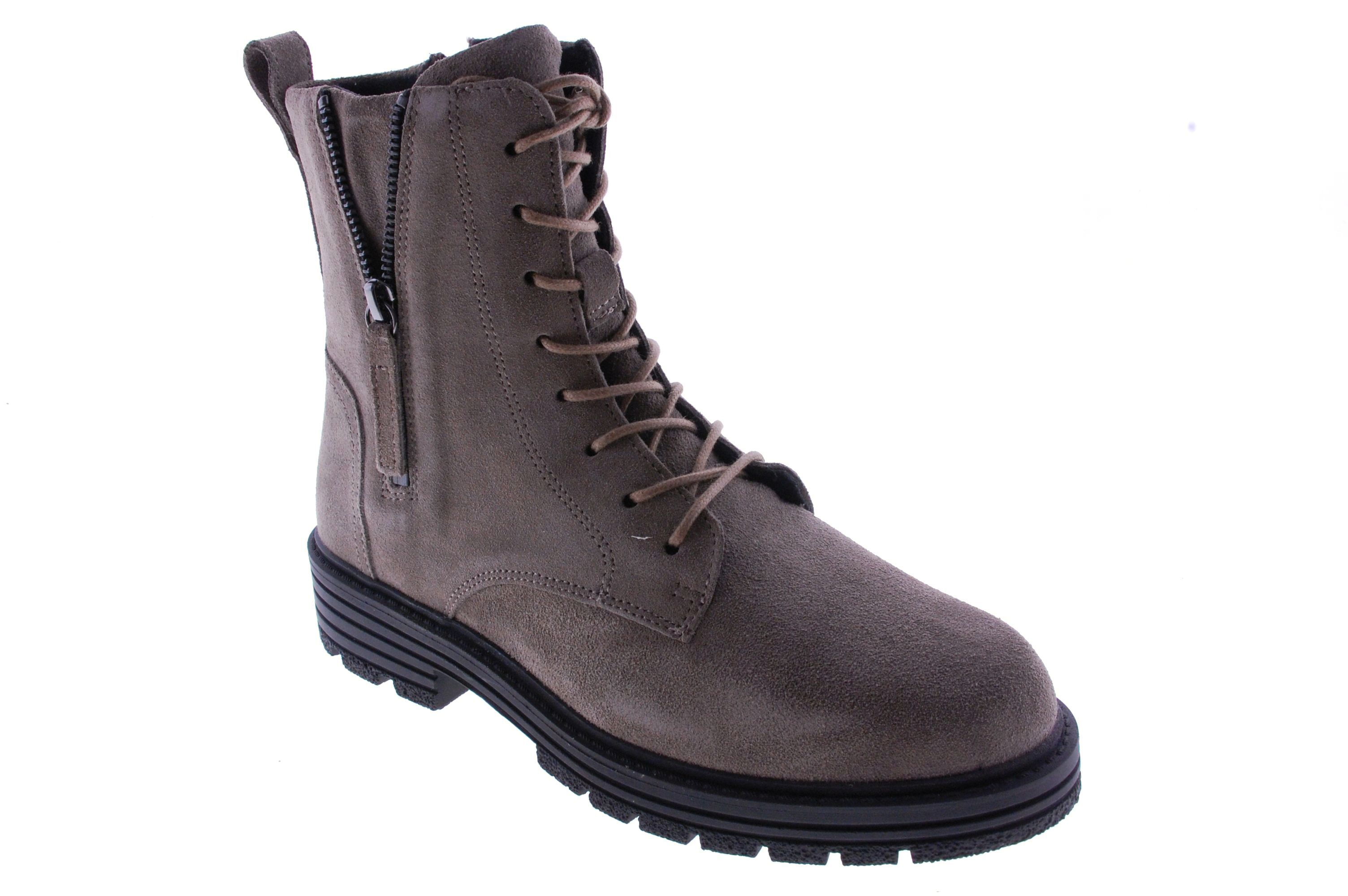 Solidus - Enkellaars - Suede - Taupe