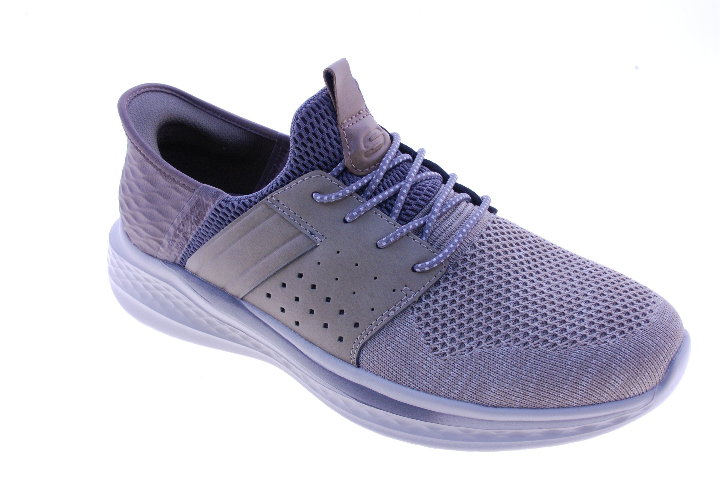 Skechers - Slip In - Stof - Taupe