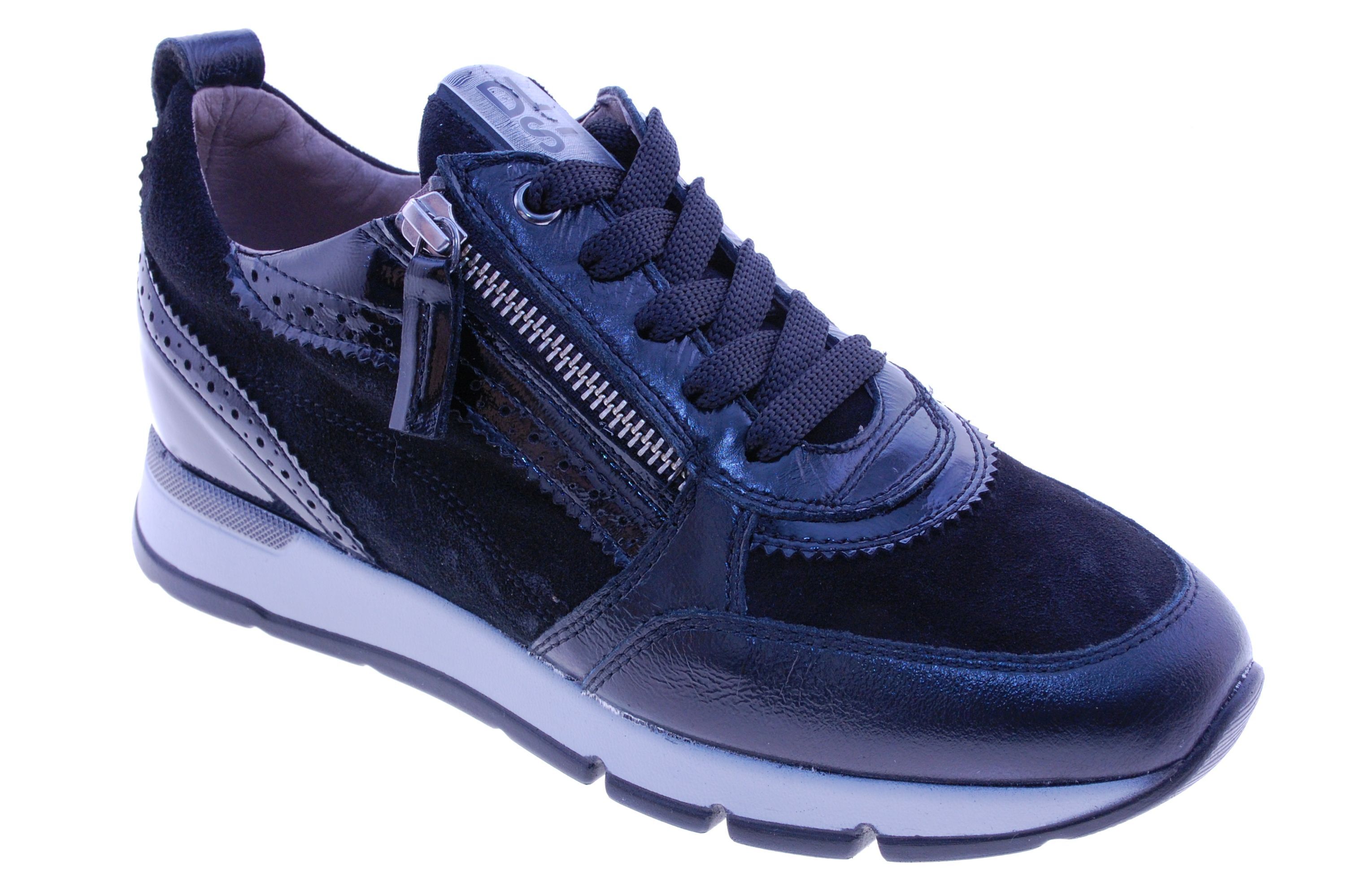 Dl Sport - Sneaker - Lak - Zwart