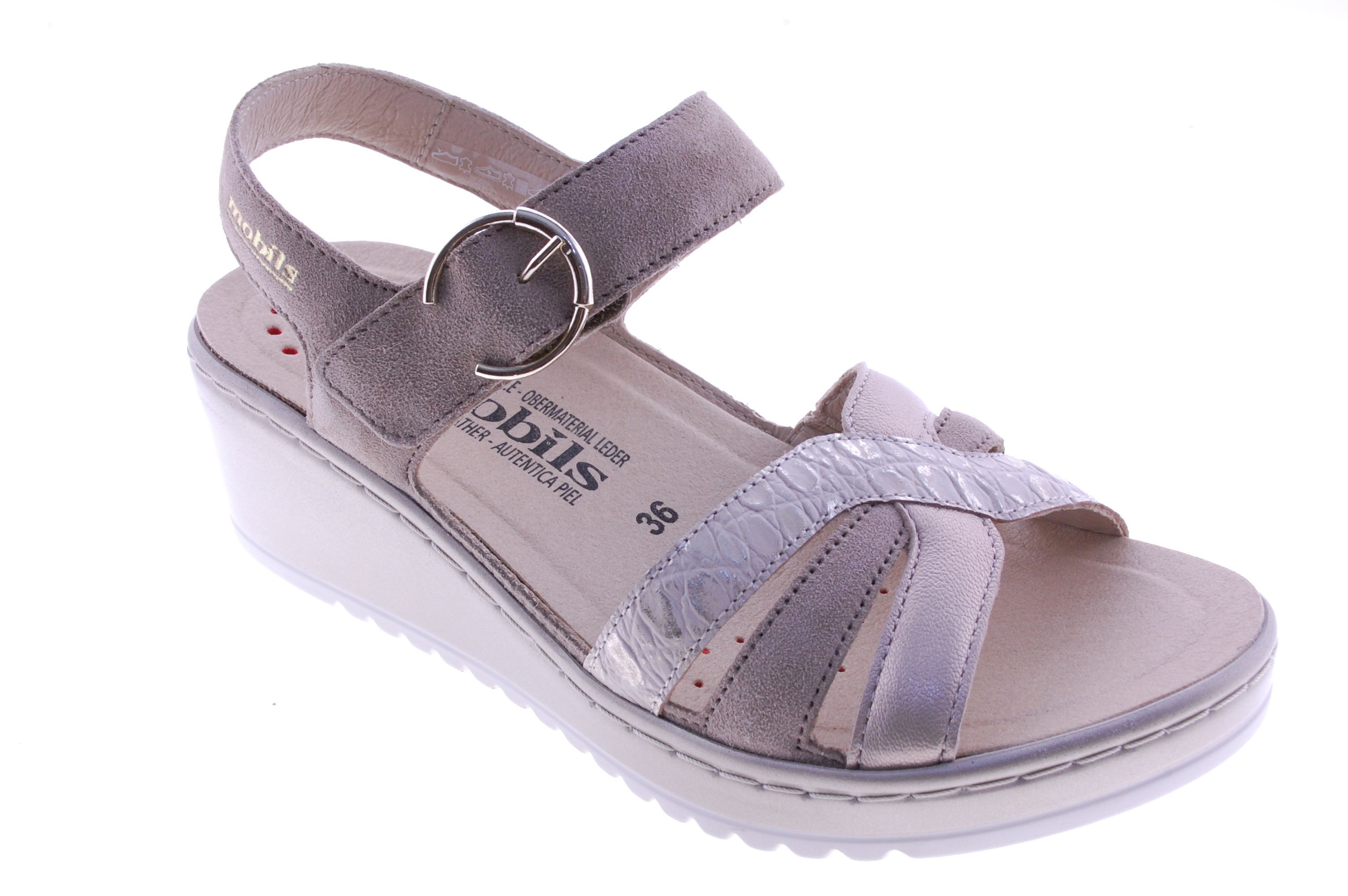 Mephisto - Sandaal - Nubuck - Beige