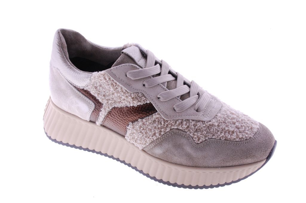 Softwaves - Sneaker - Suede - Taupe