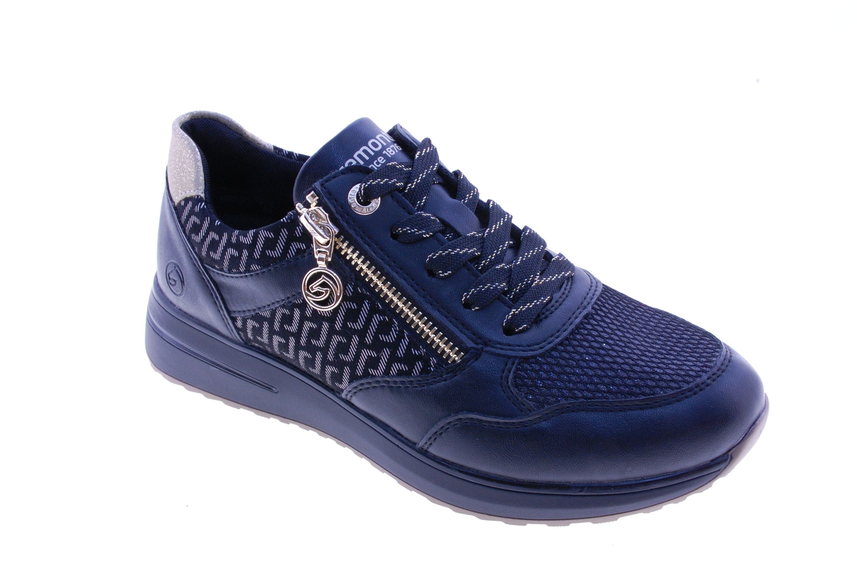 Remonte - Sneaker - Leder - Zwart
