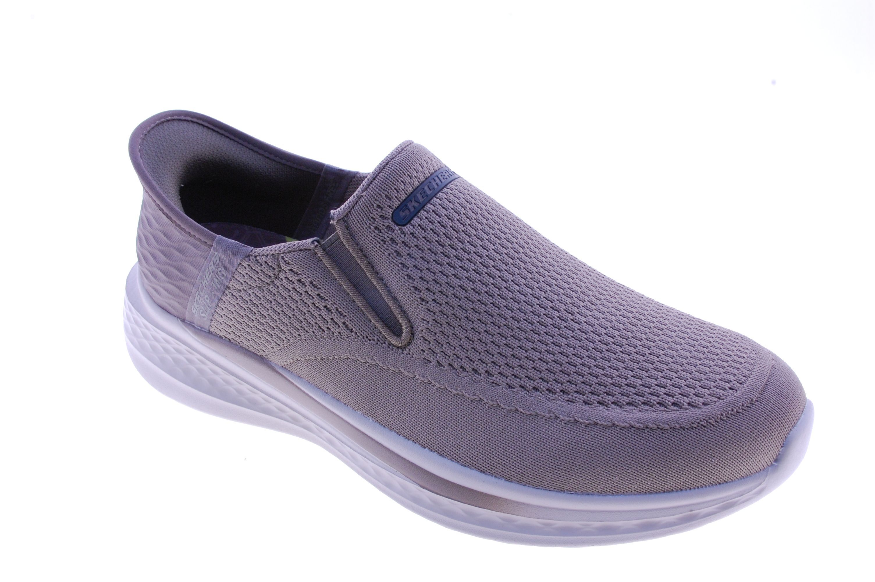 Skechers - Slip In - Stof - Taupe