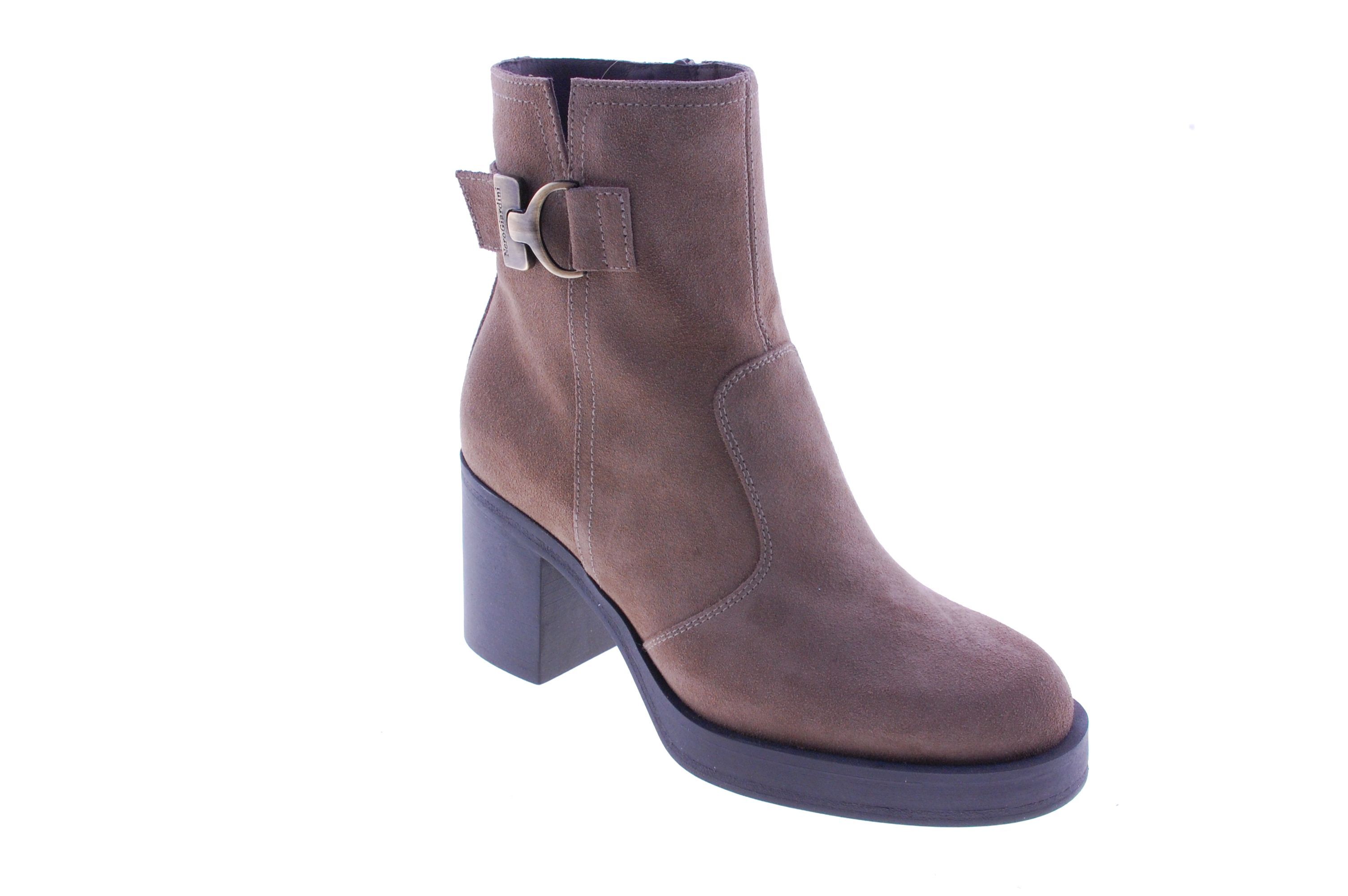 Nero Giardini - Enkellaars - Nubuck - Camel