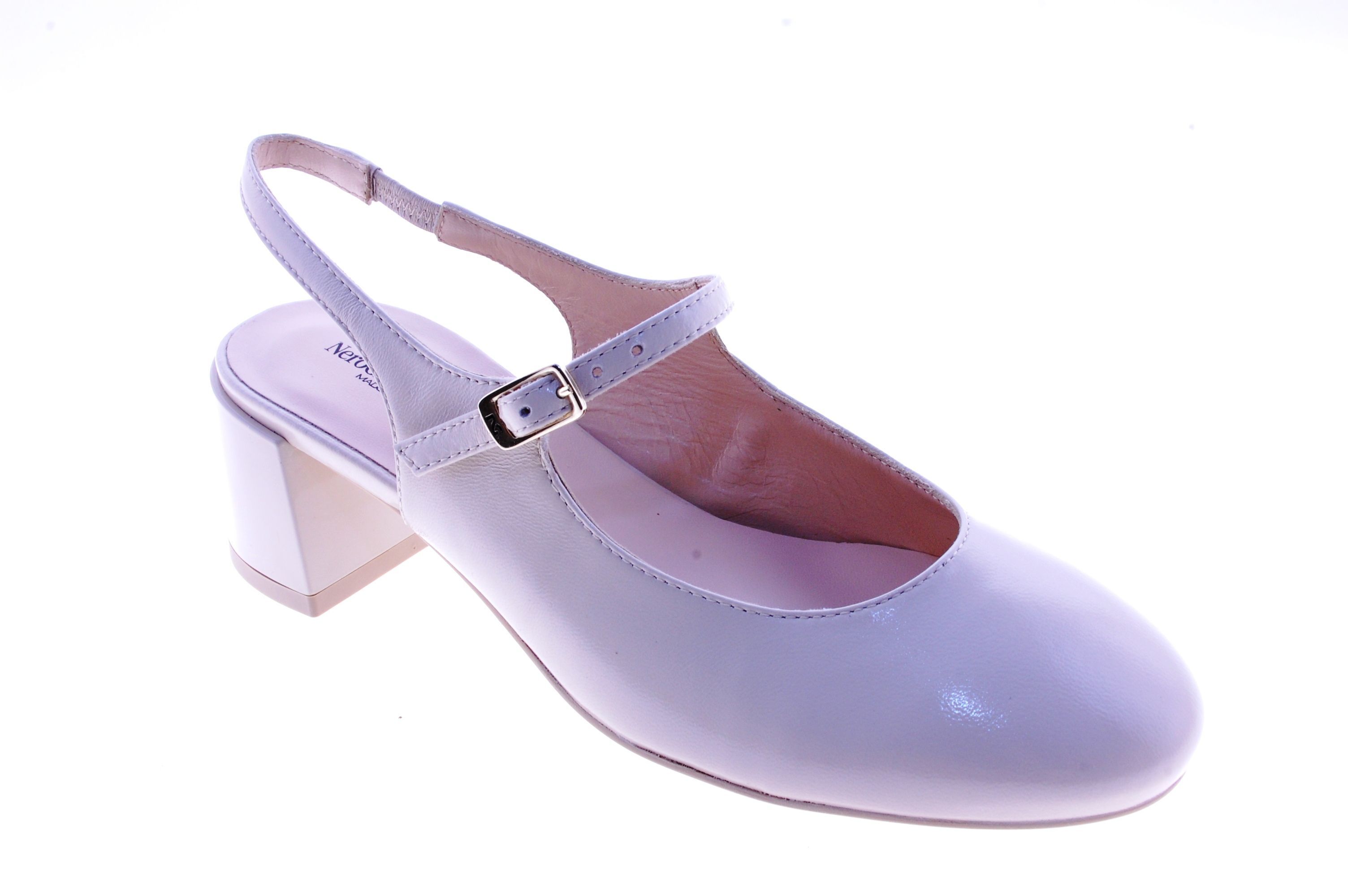 Nero Giardini - Schoen Open Hiel - Leder - Beige