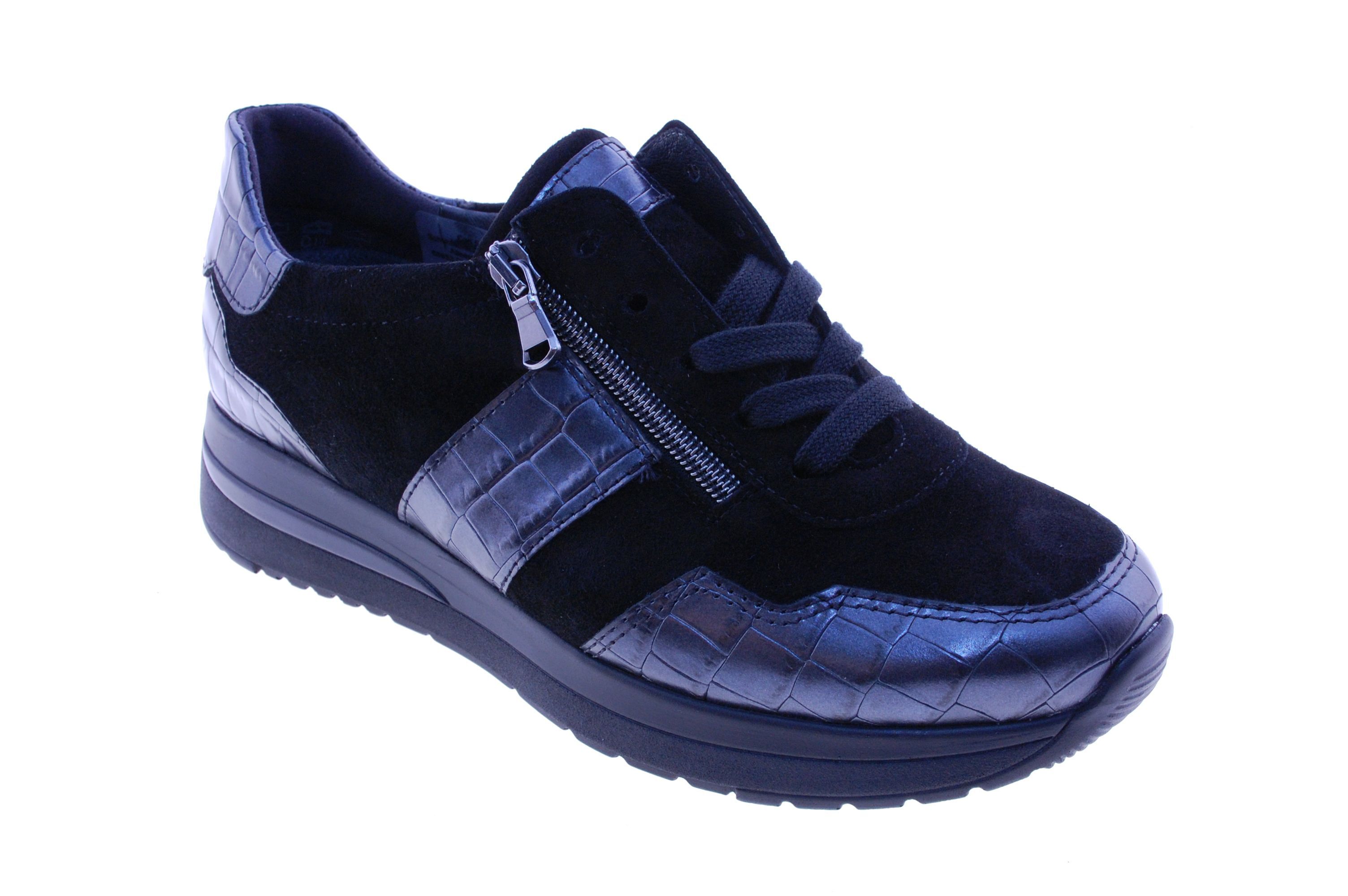 Semler - Sneaker - Nubuck - Zwart