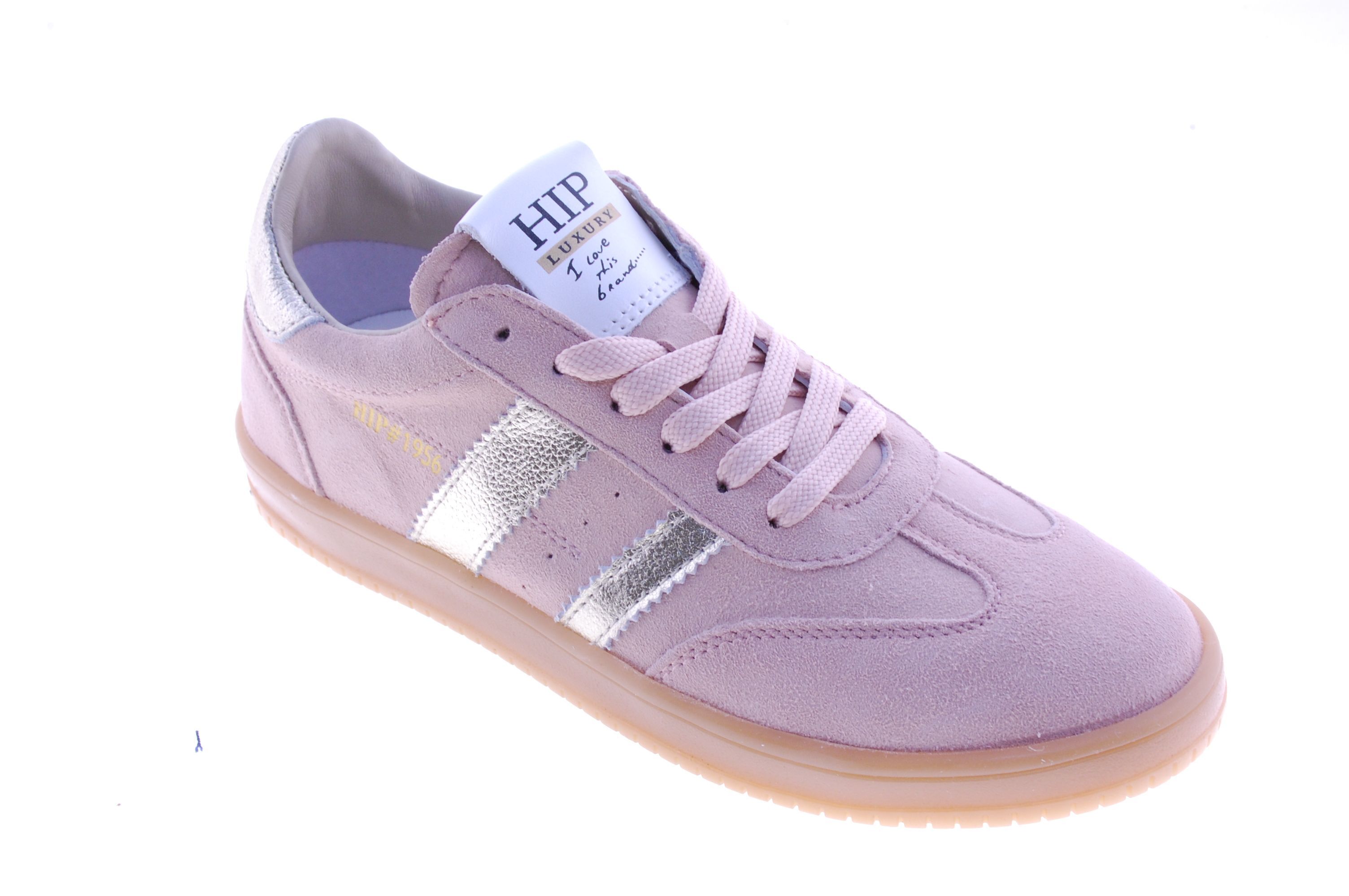 Hip - Sneaker - Nubuck - Roze